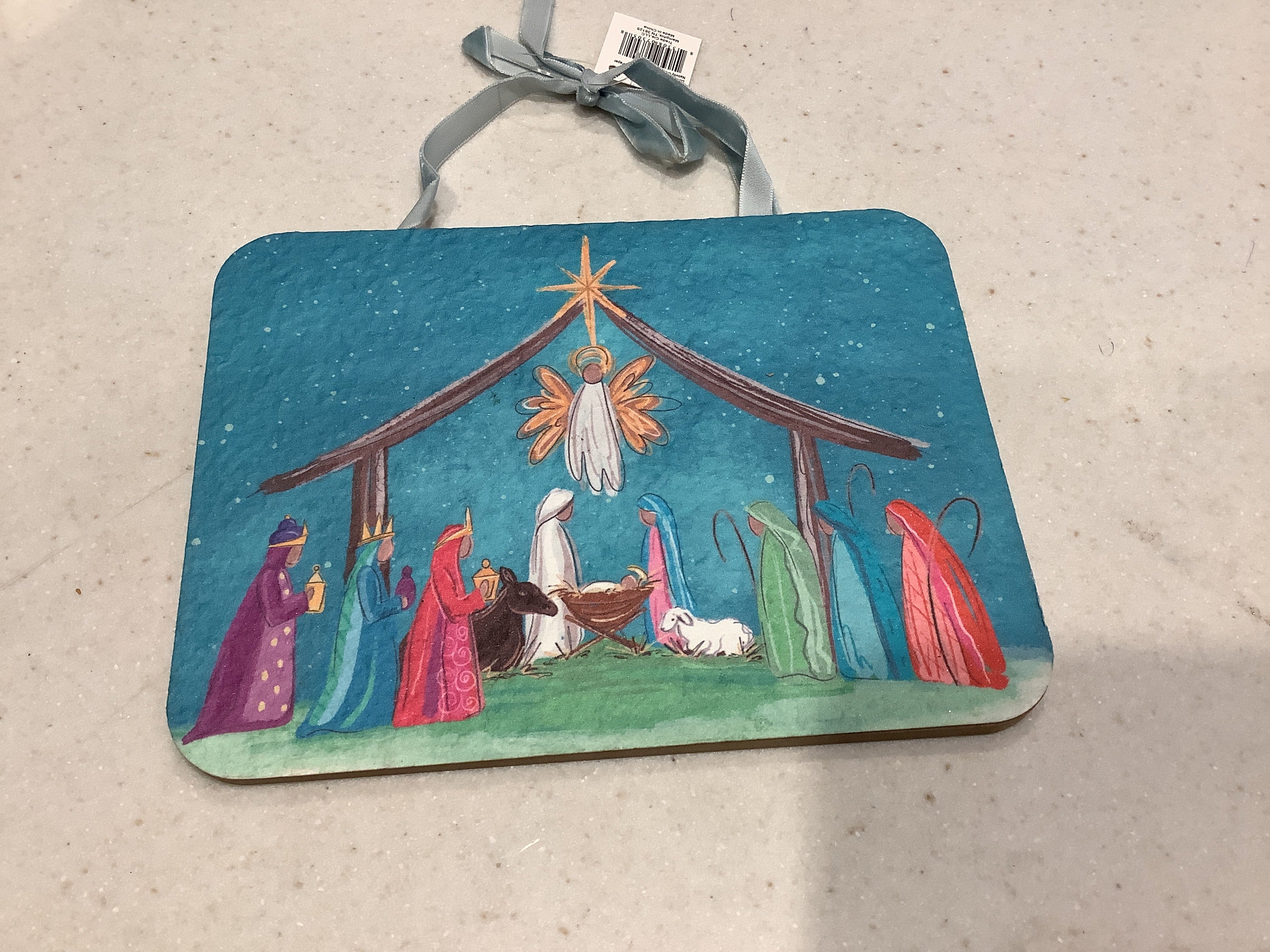 Nativity 8x6 ornament