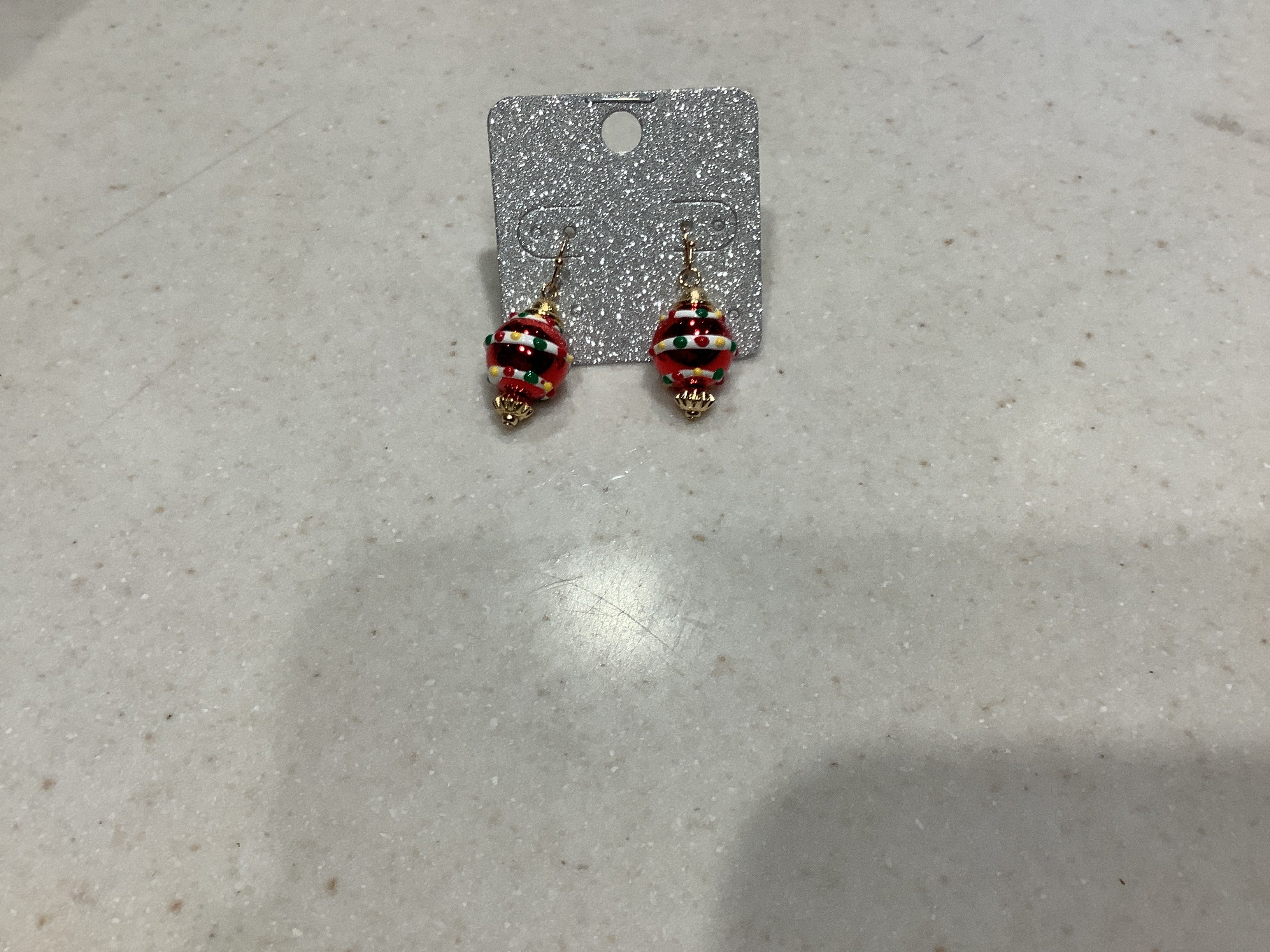 Christmas earrings