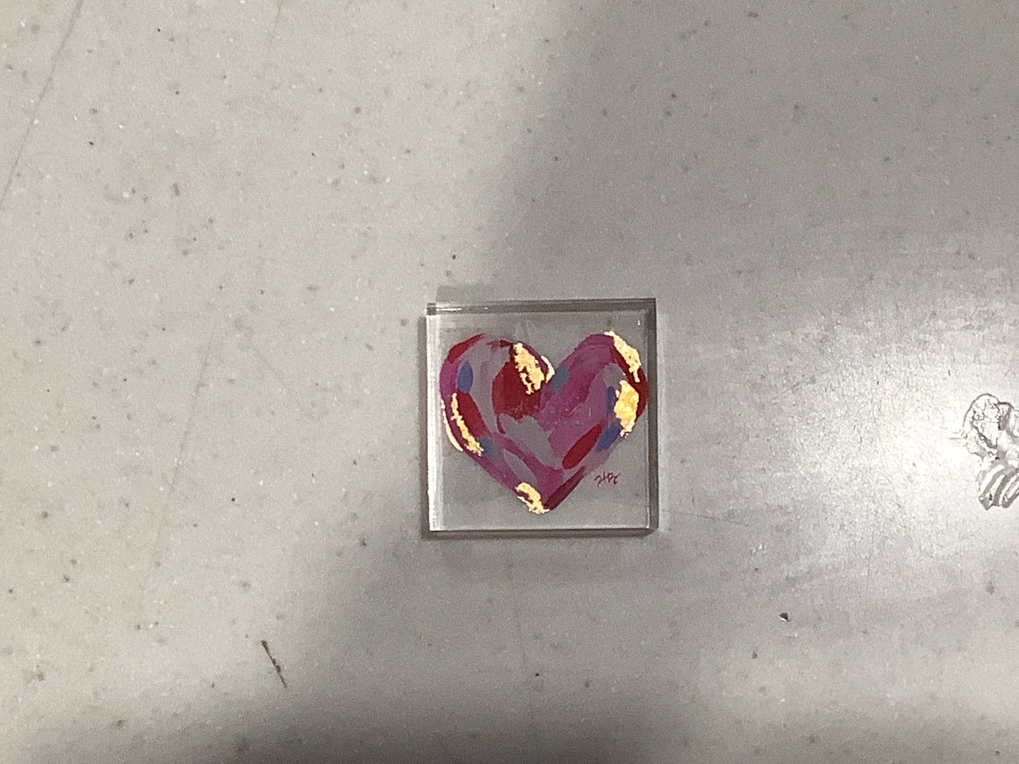 Acrylic heart block