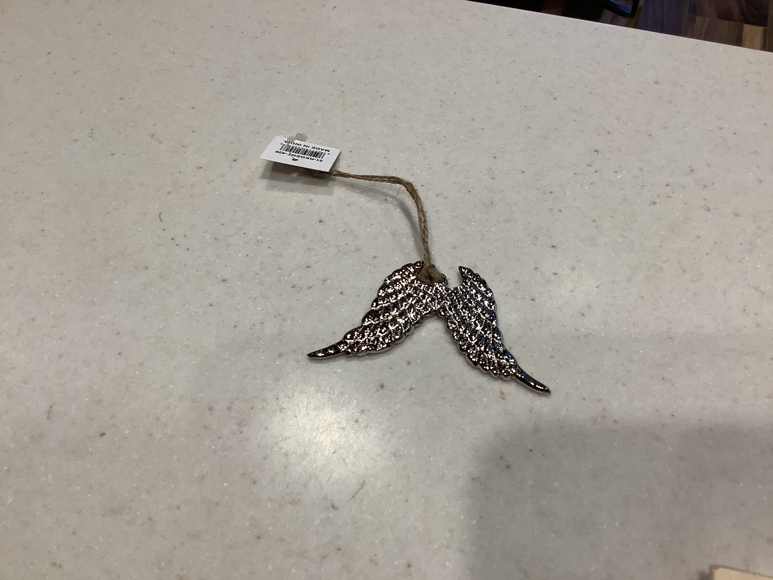 Regent Flat Angel Wings ornament
