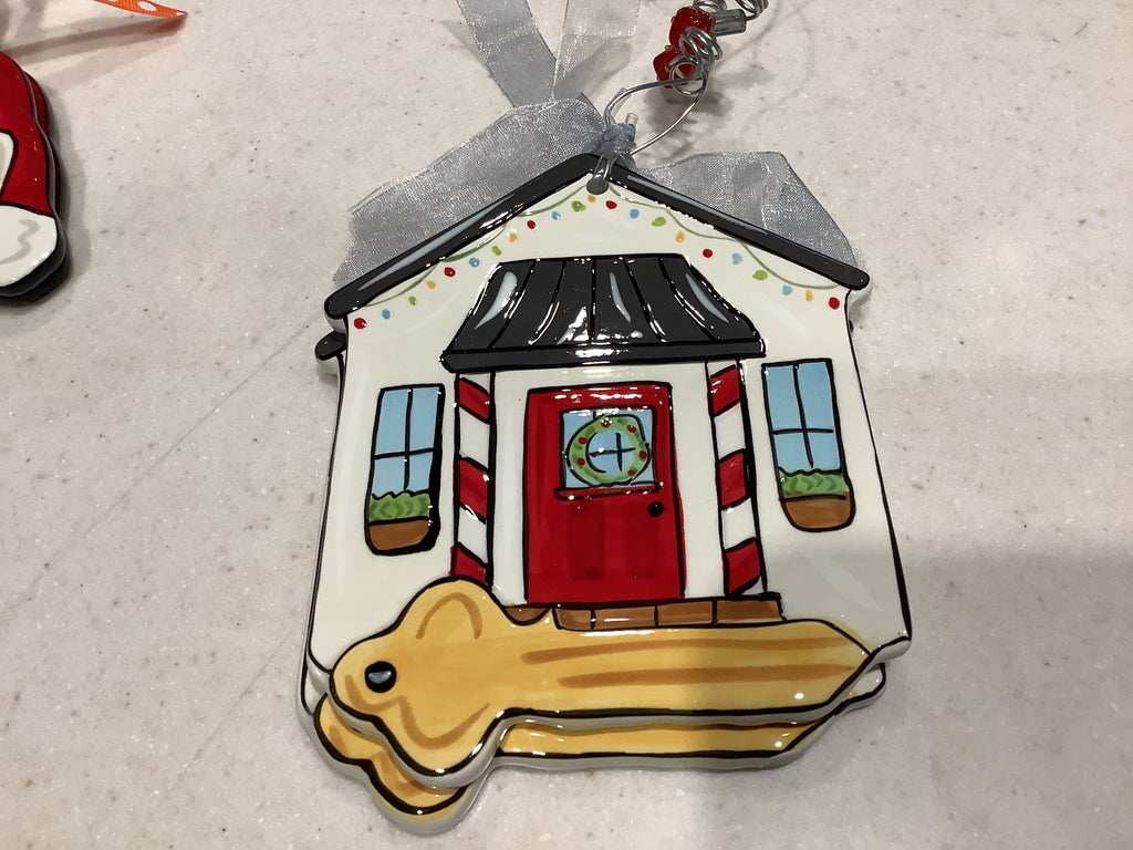Ceramic Christmas ornaments