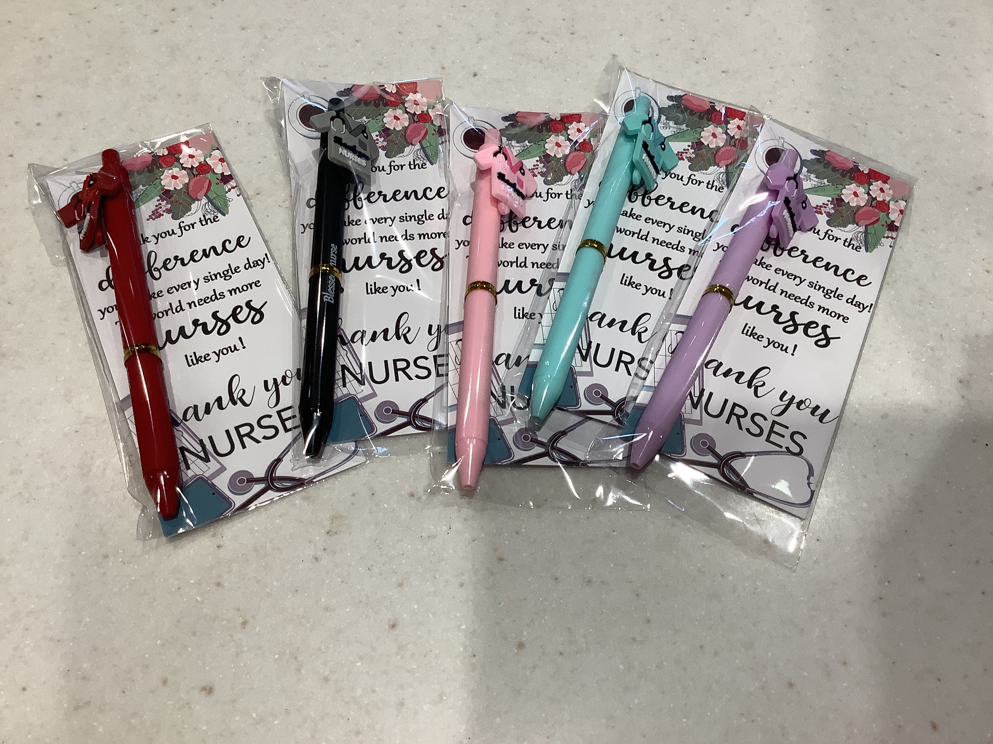 Nurse Thank You Pen and Bookmark