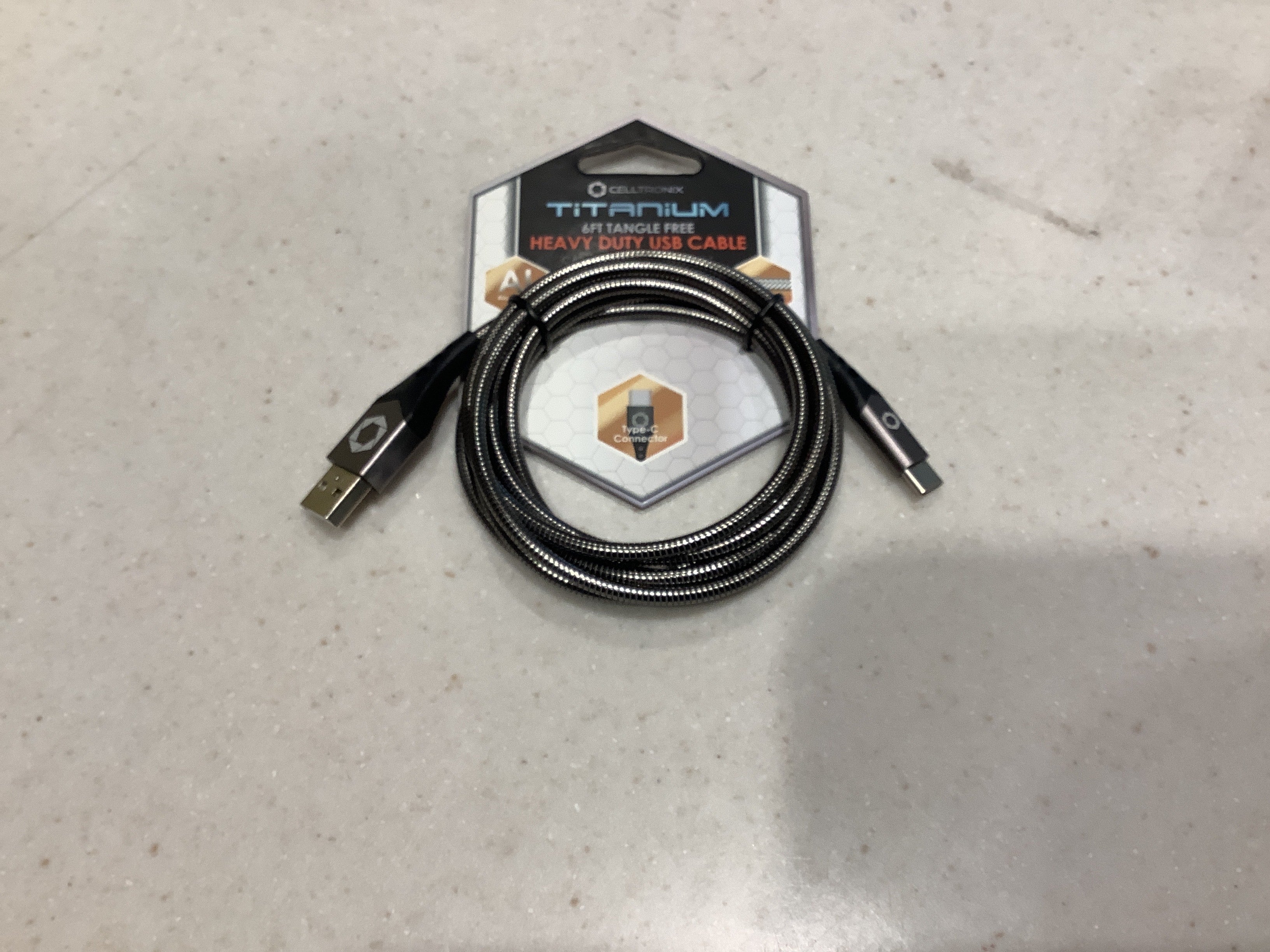 Titanium Heavy Duty USB Cable