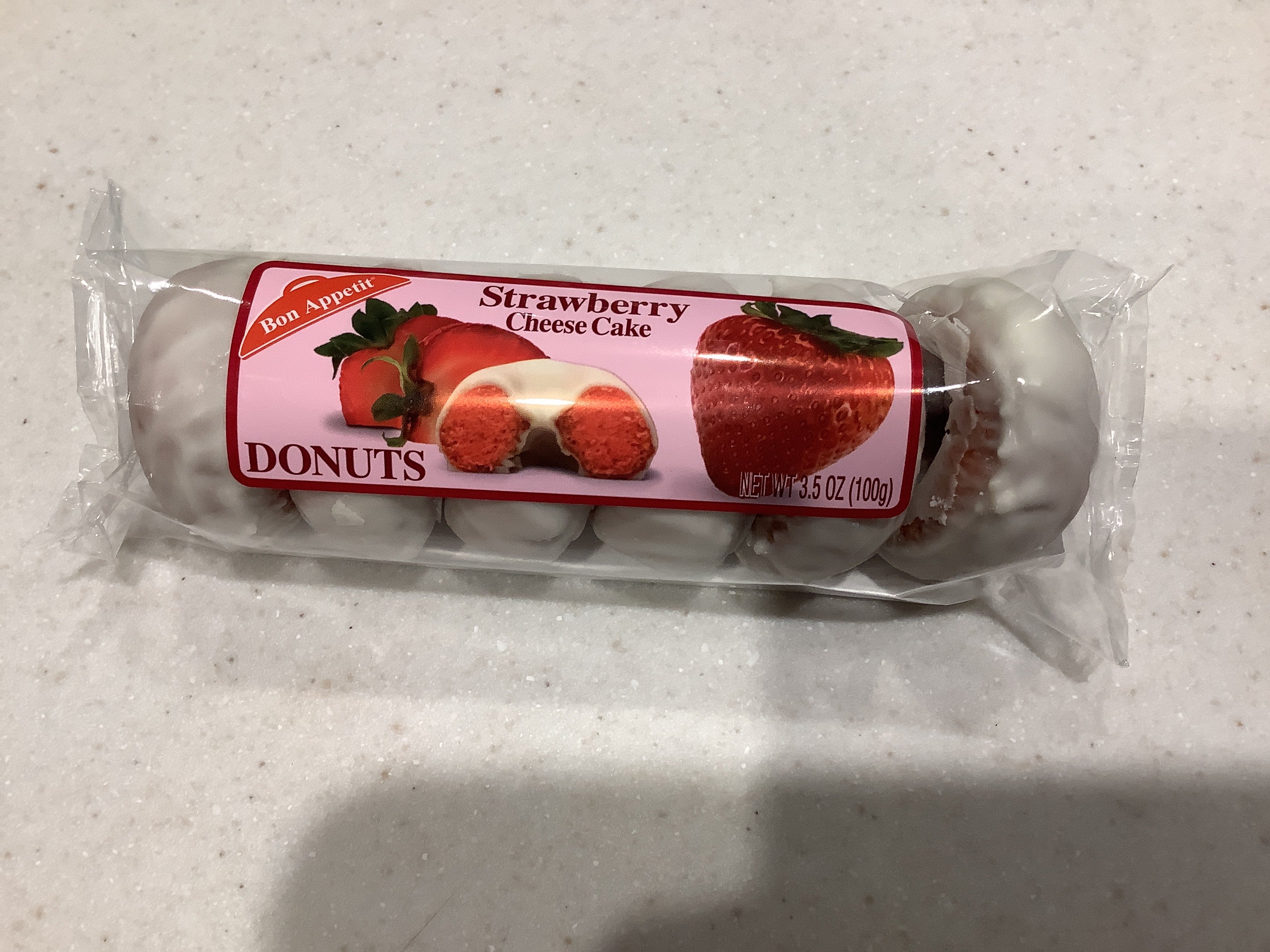 BA Strawberry Cheese Cake Donuts