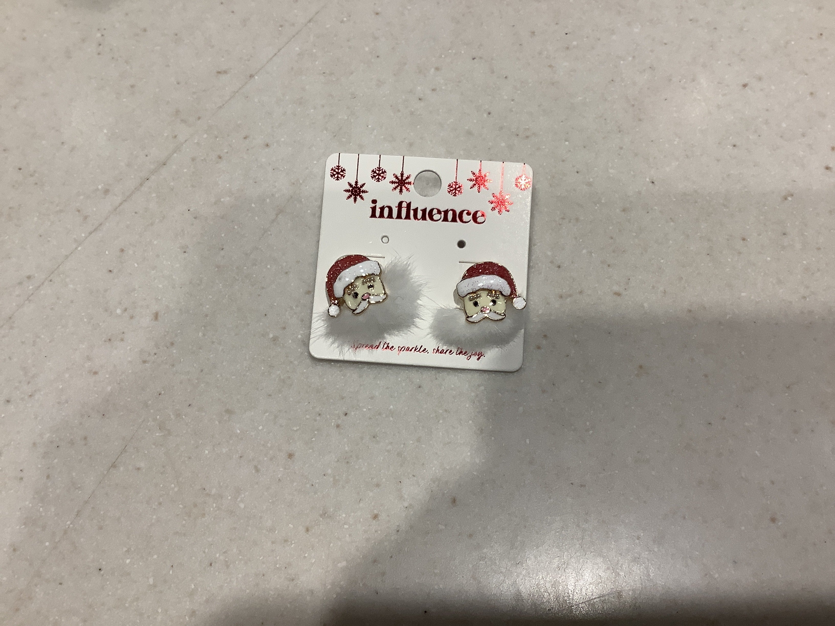 Christmas earrings