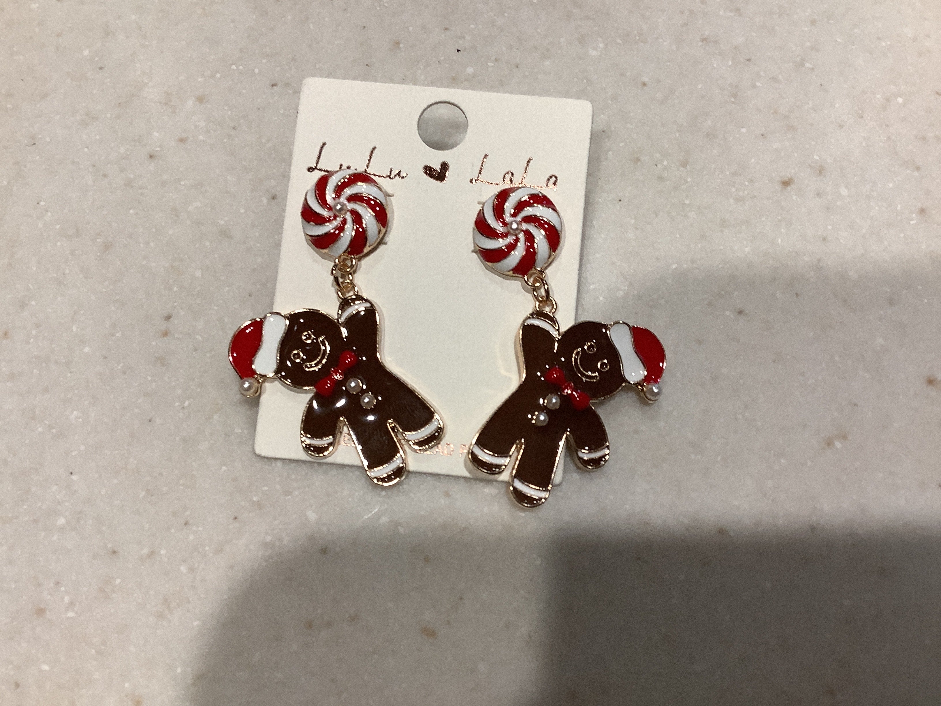 Christmas earrings