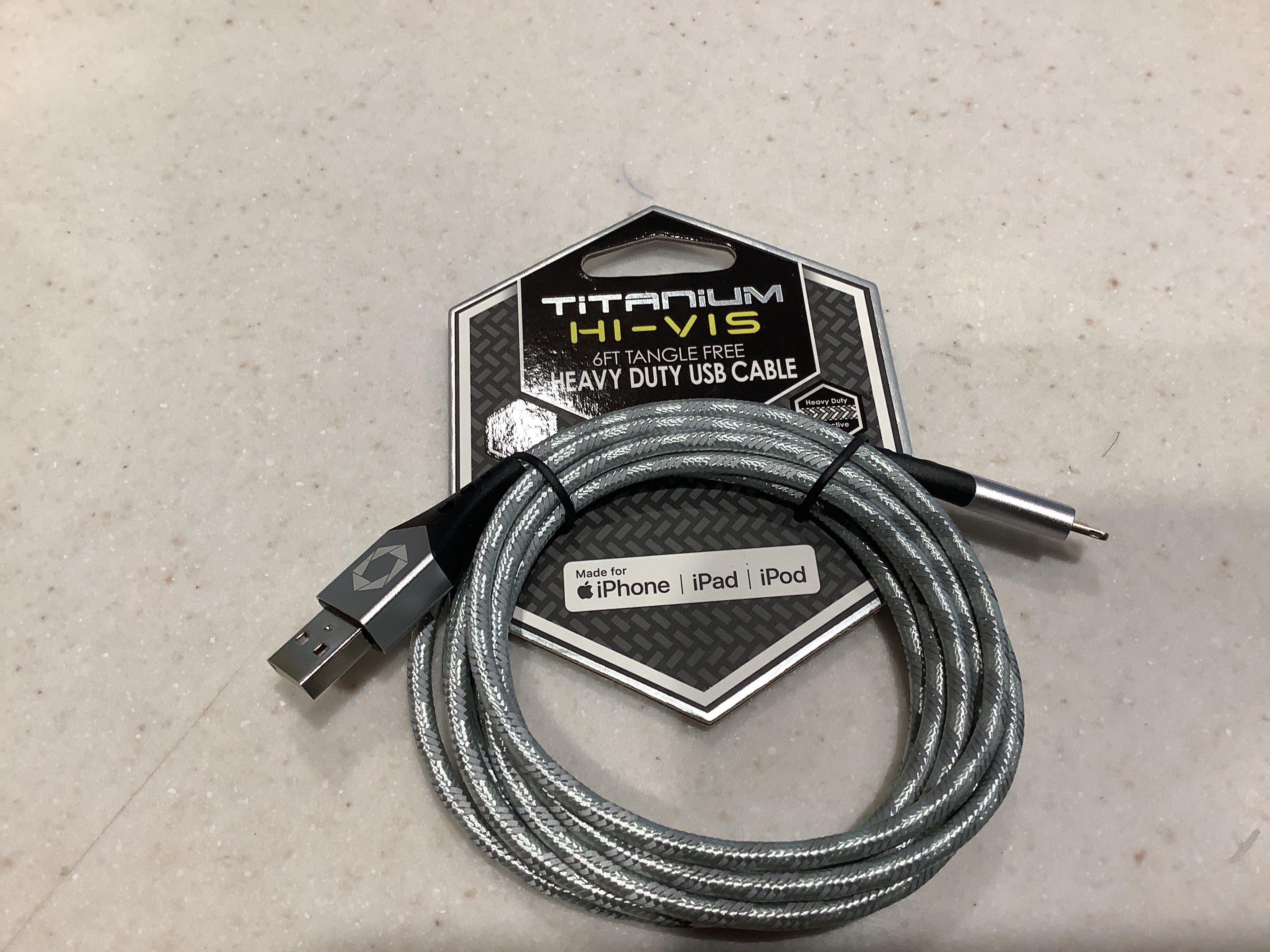 Titanium Heavy Duty USB Cable