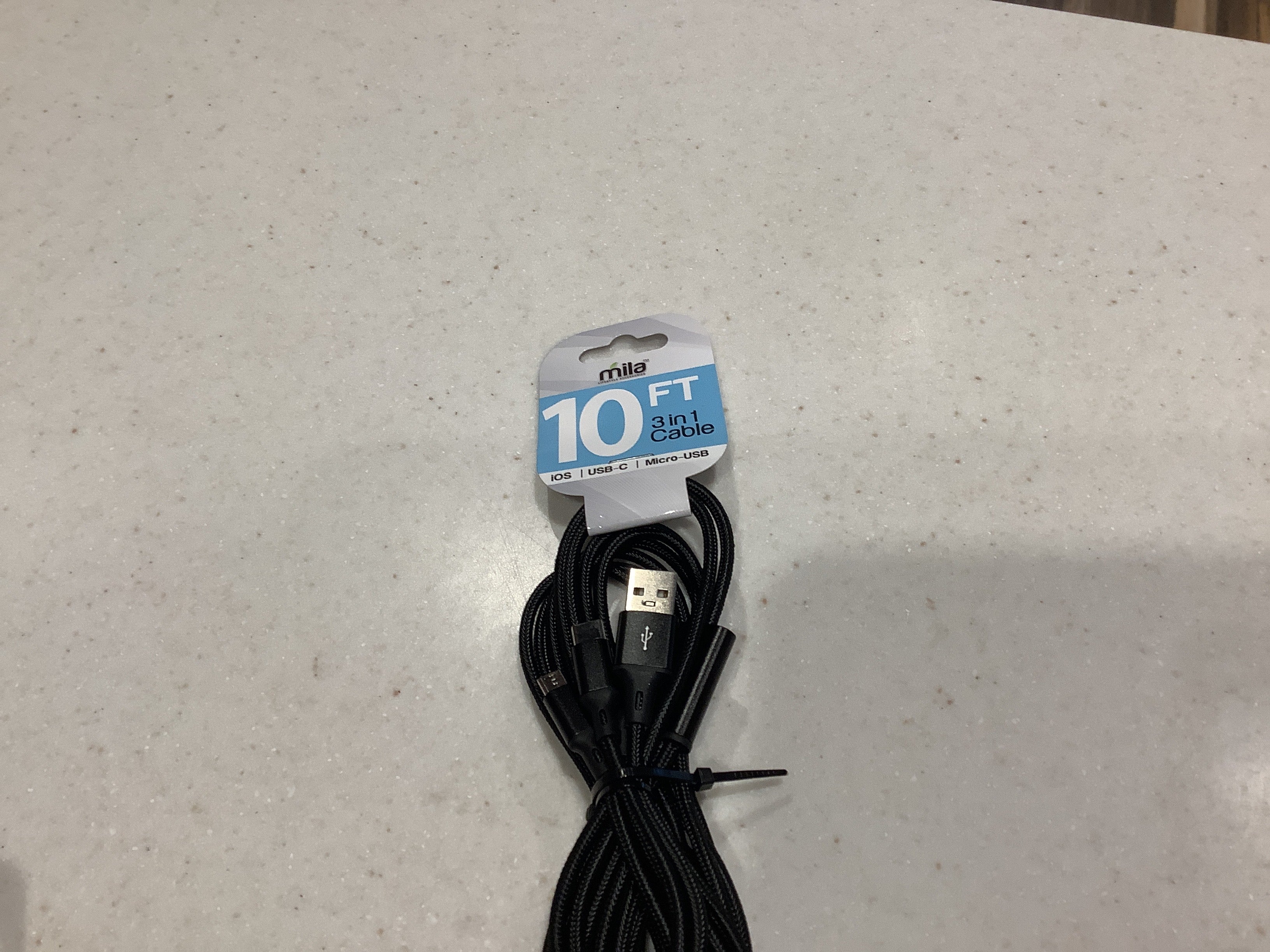 Mila 3-in-1 10ft Cable