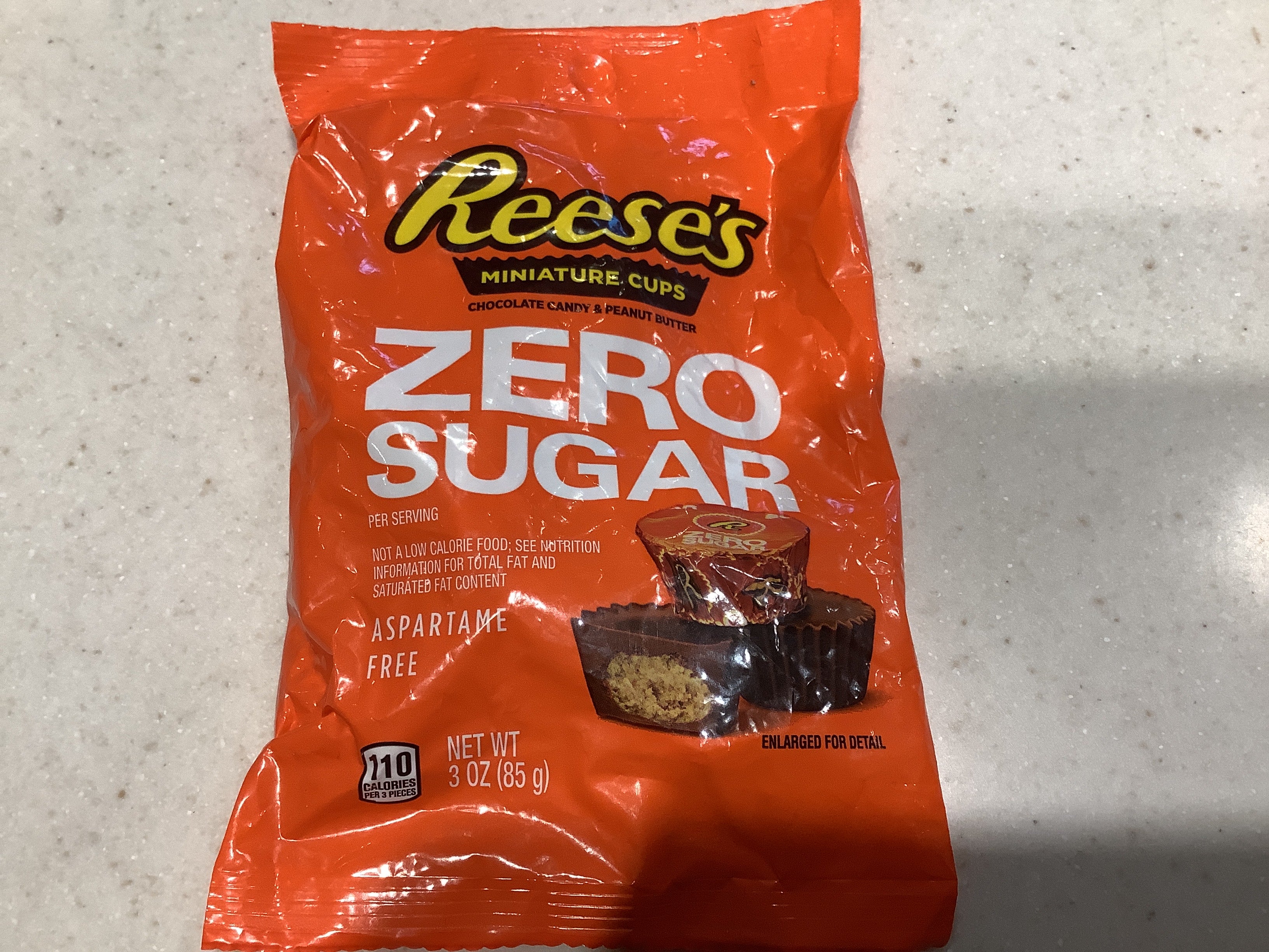 Reese’s zero sugar peanut butter cups