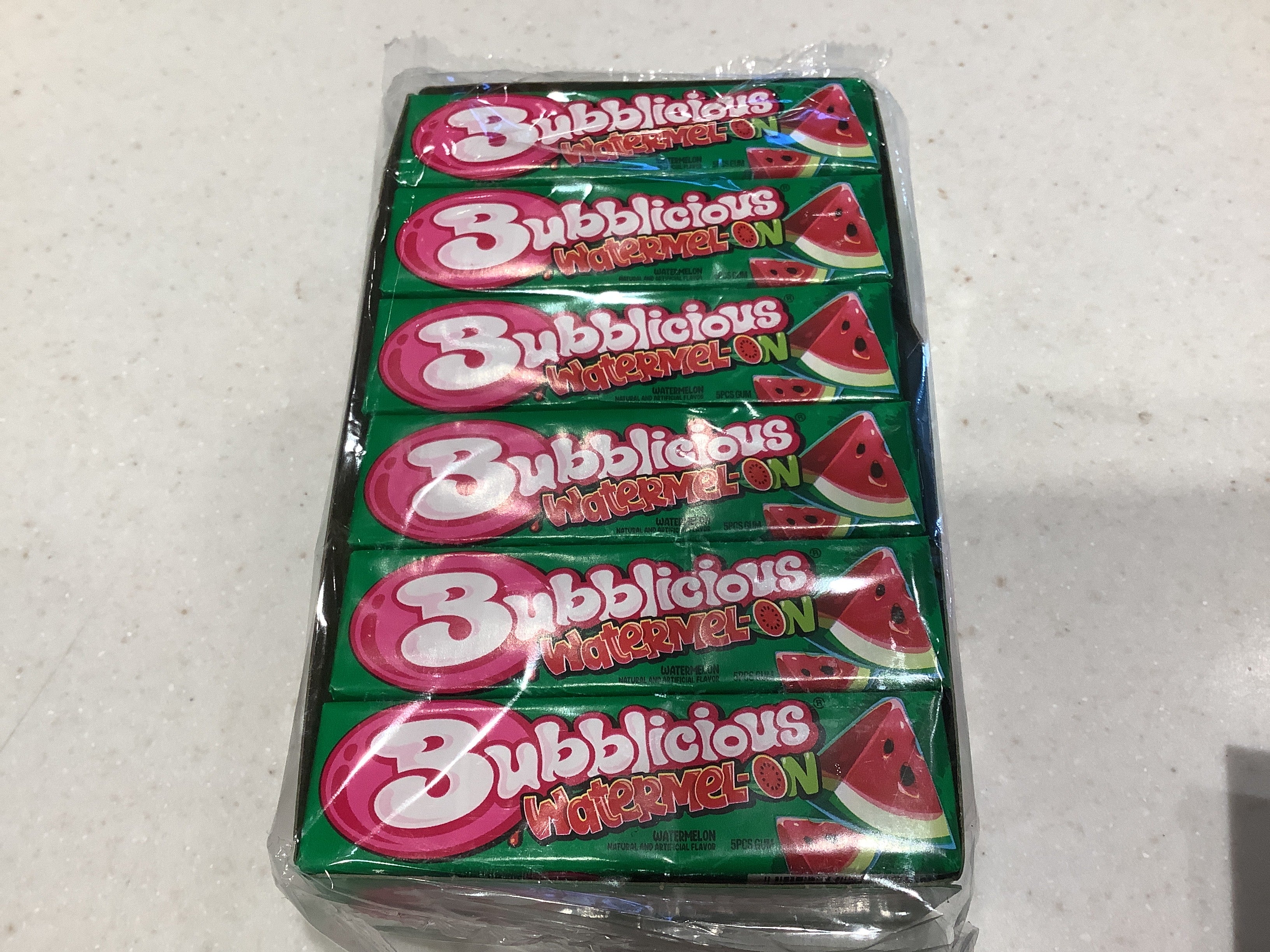 Bubblicious watermelon