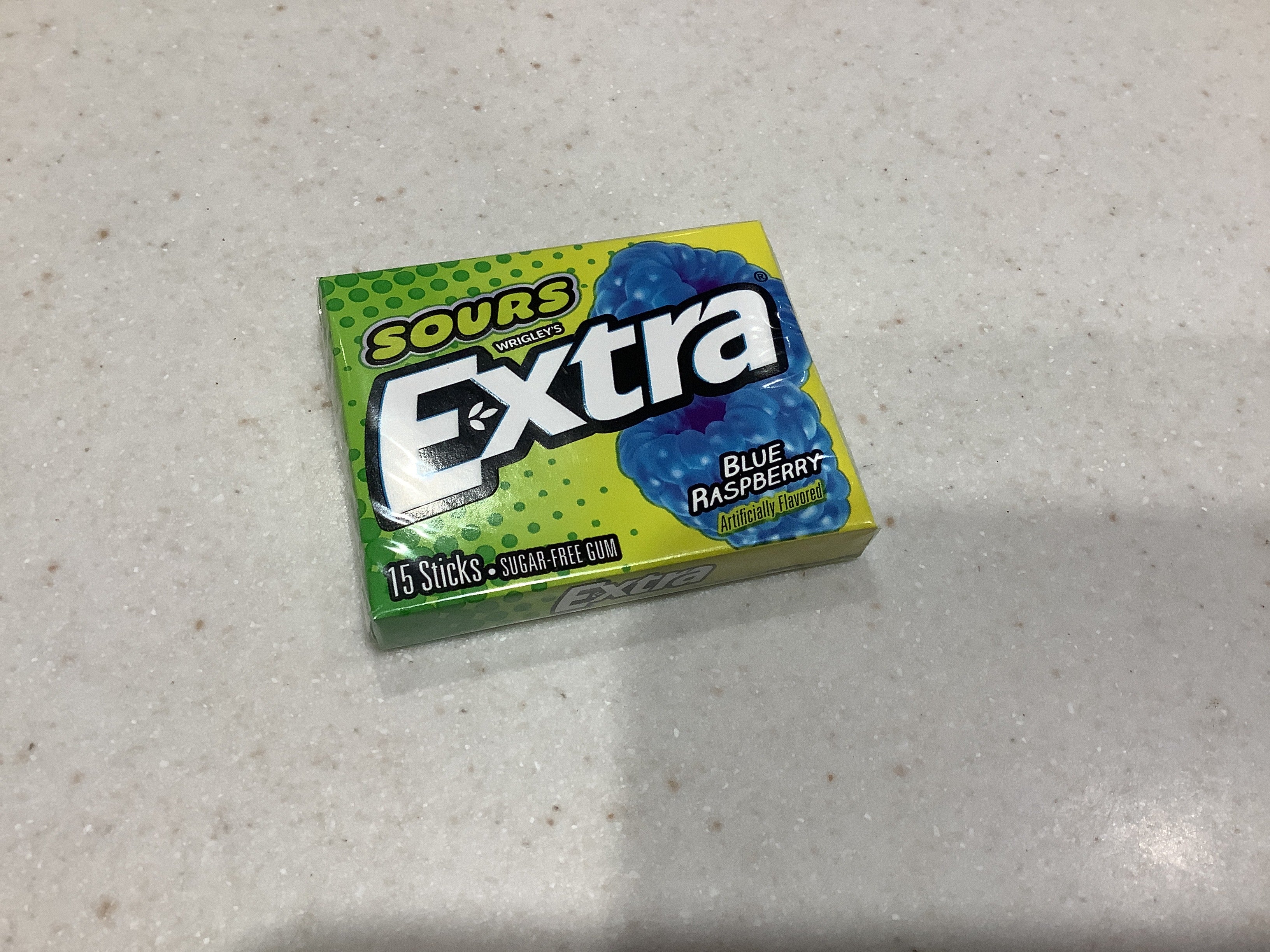 Wrigley’s Extra Sours Blue Raspberry
