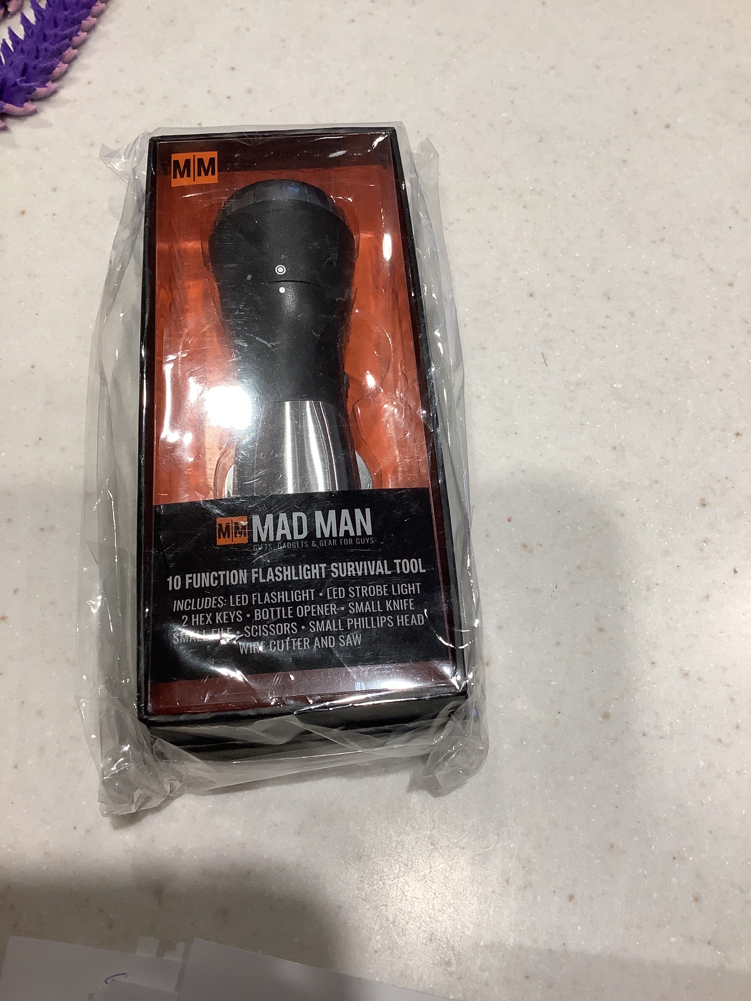 Mad Man 10 Function Flashlight Survival Tool