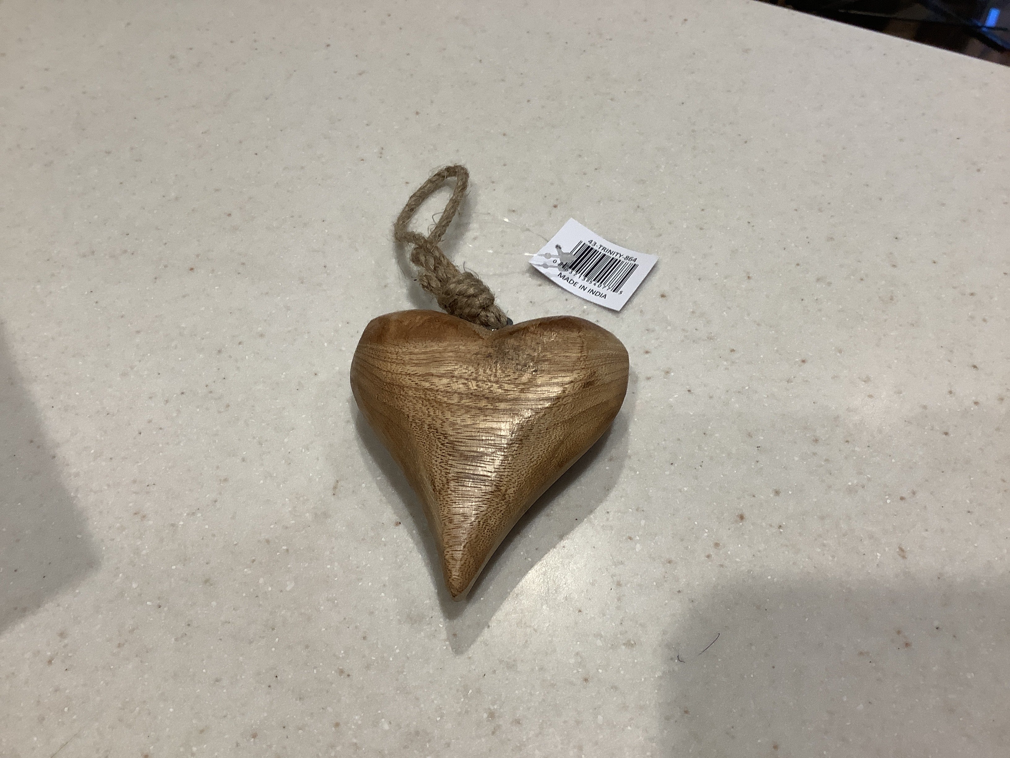 Trinity Puffy Heart ornament