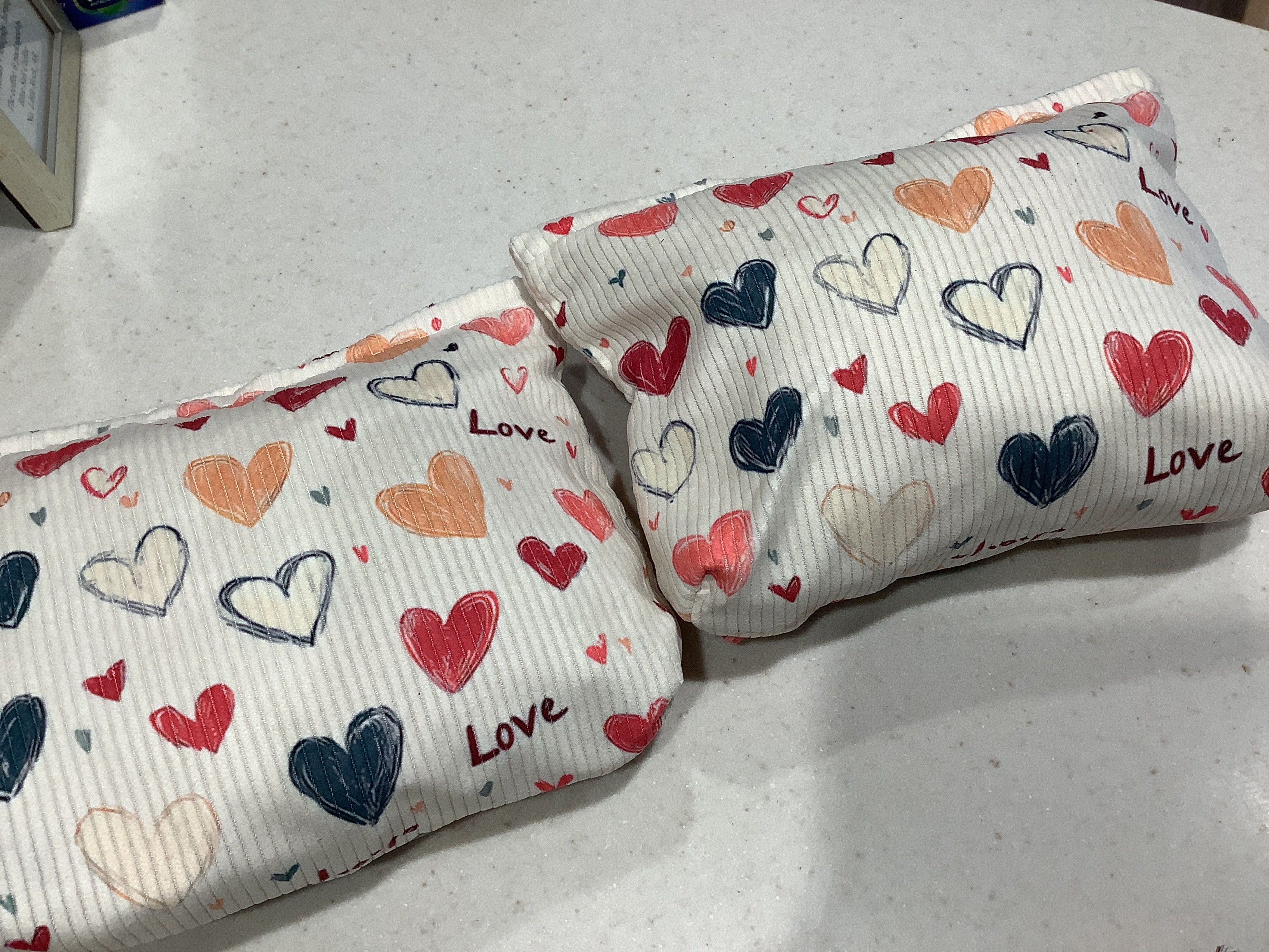 Heart/Love Makeup Bag