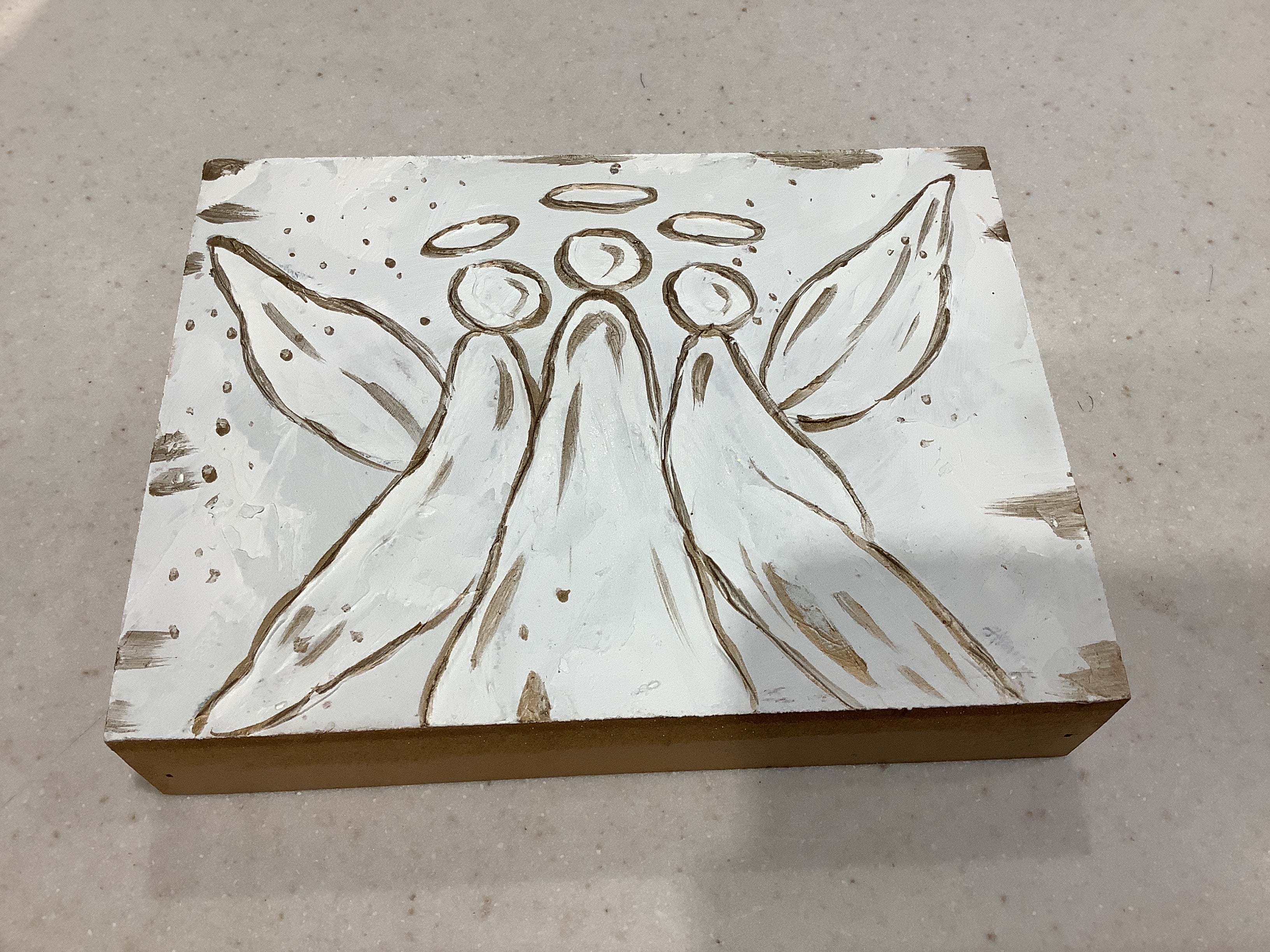 Angel Trio painting