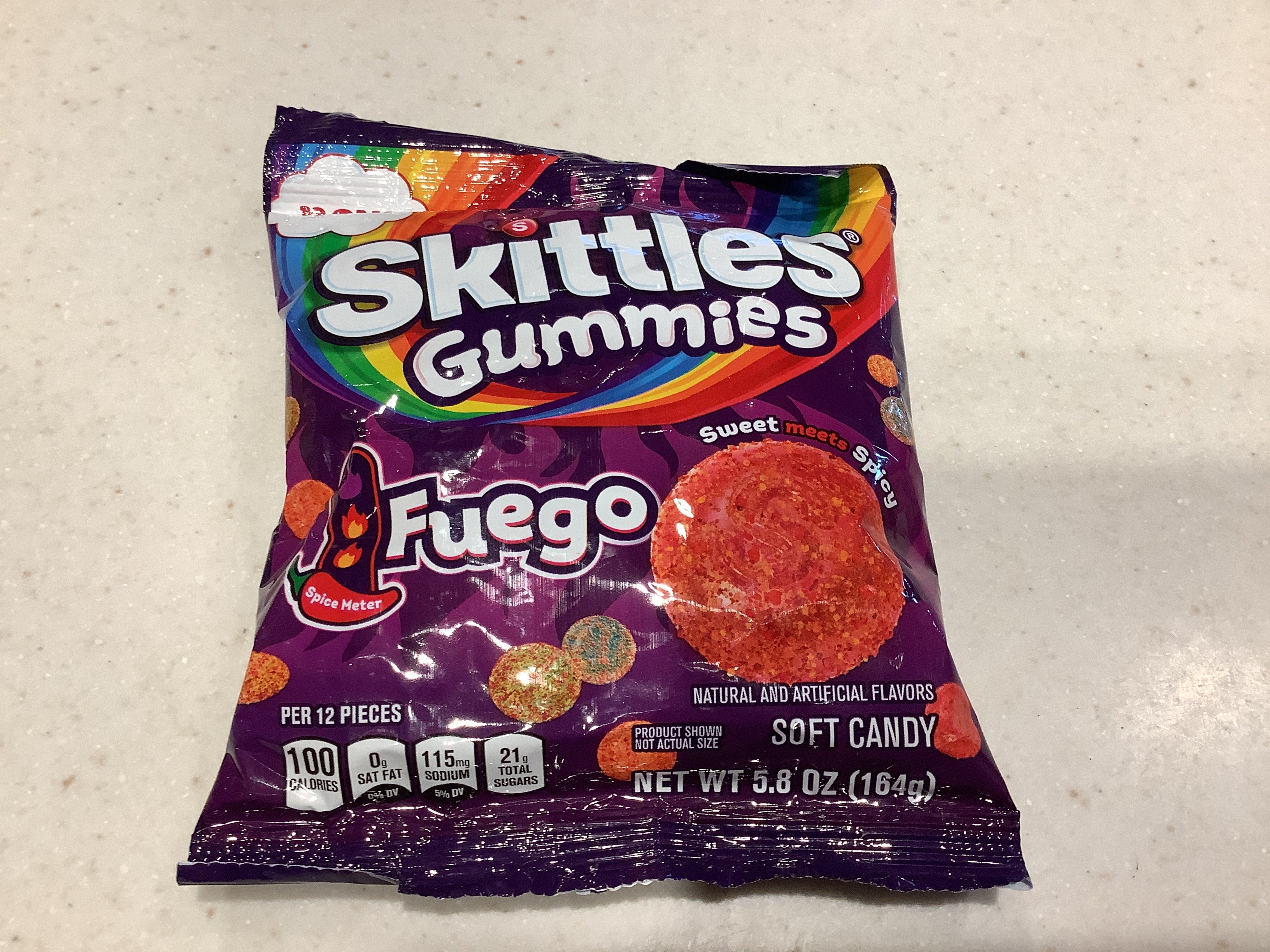 Skittles Gummies Fuego