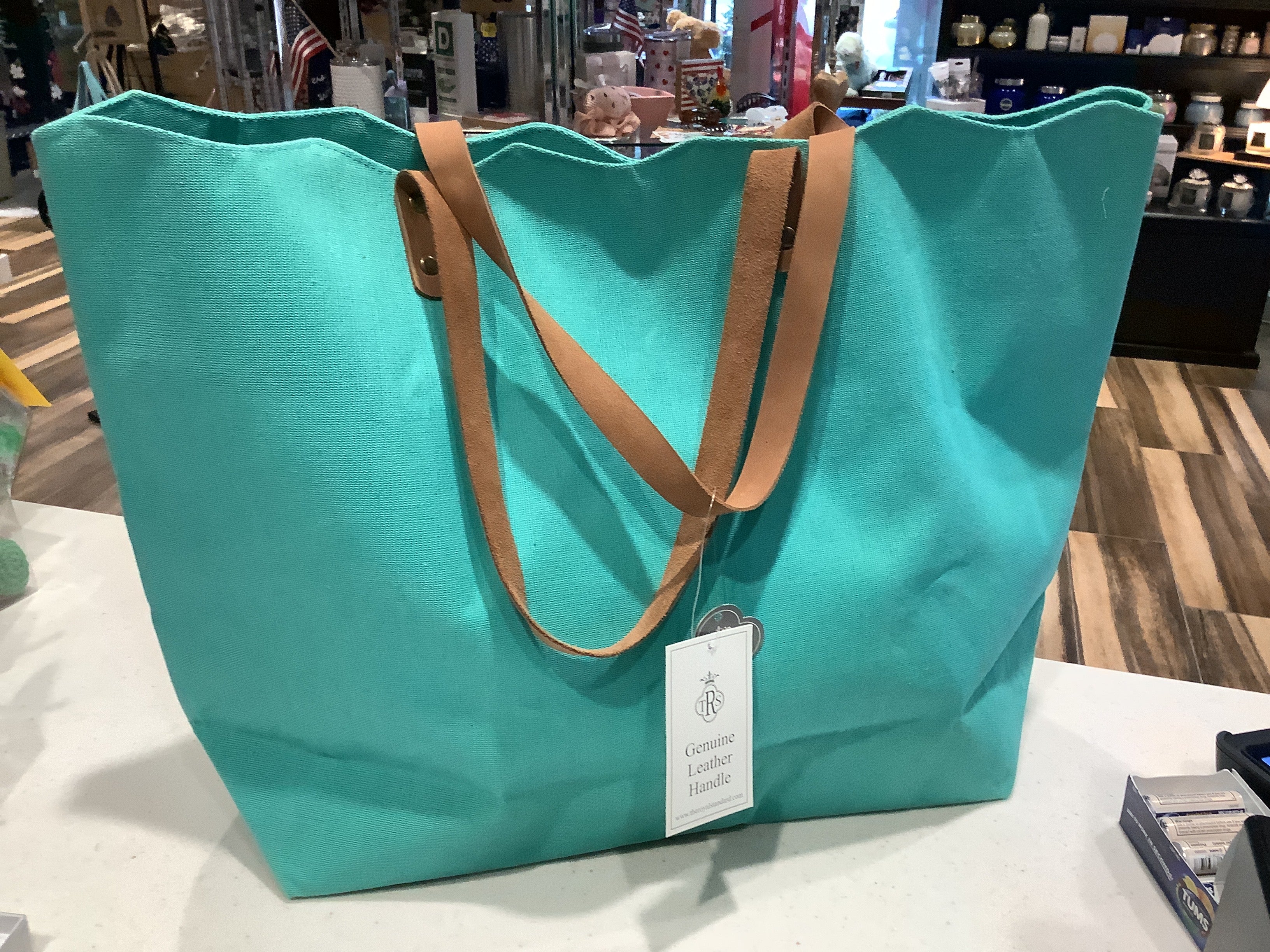 The Royal Standard Scallop Juco Tote Mint
