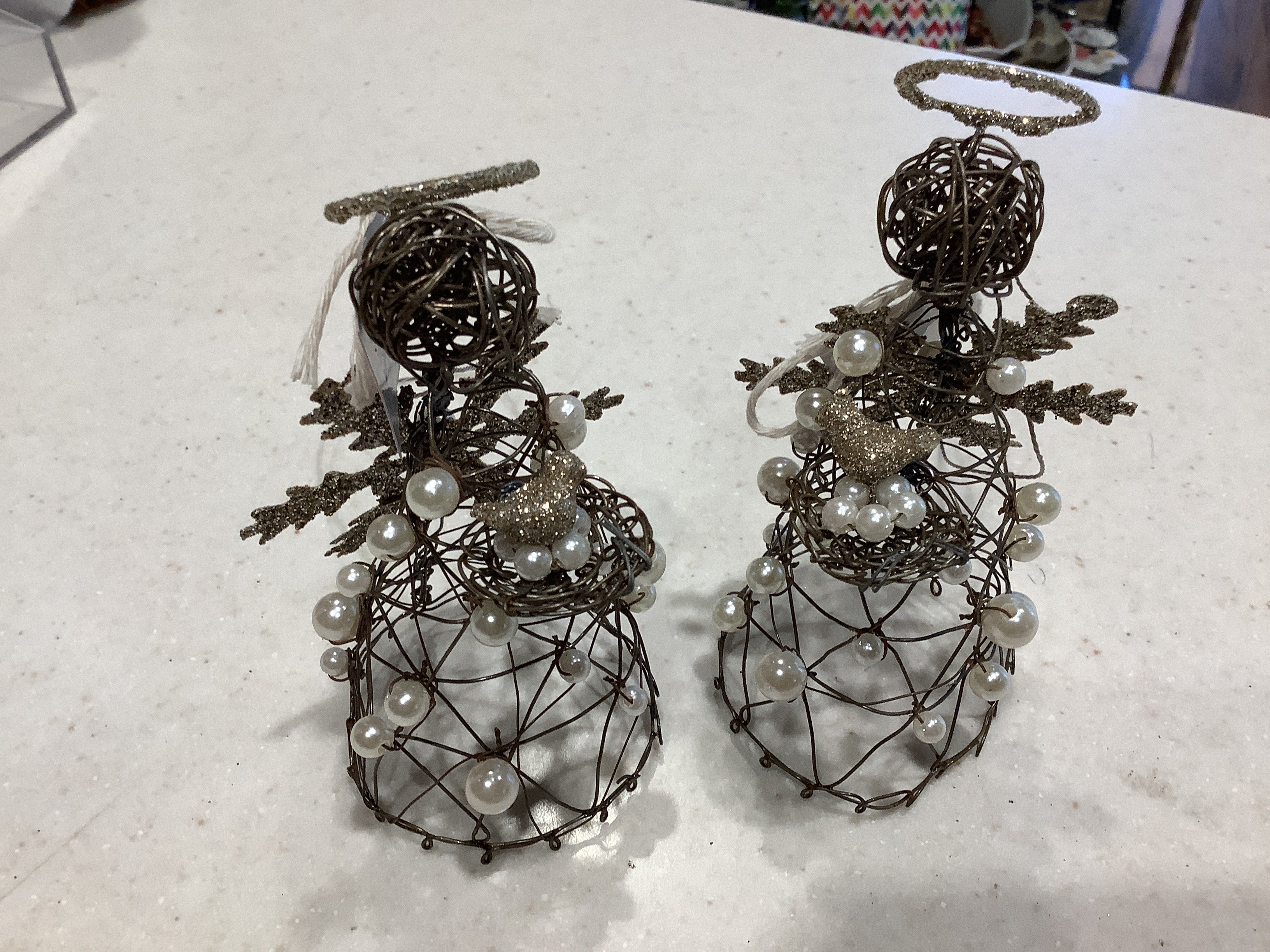 Snowflake Angels ornament