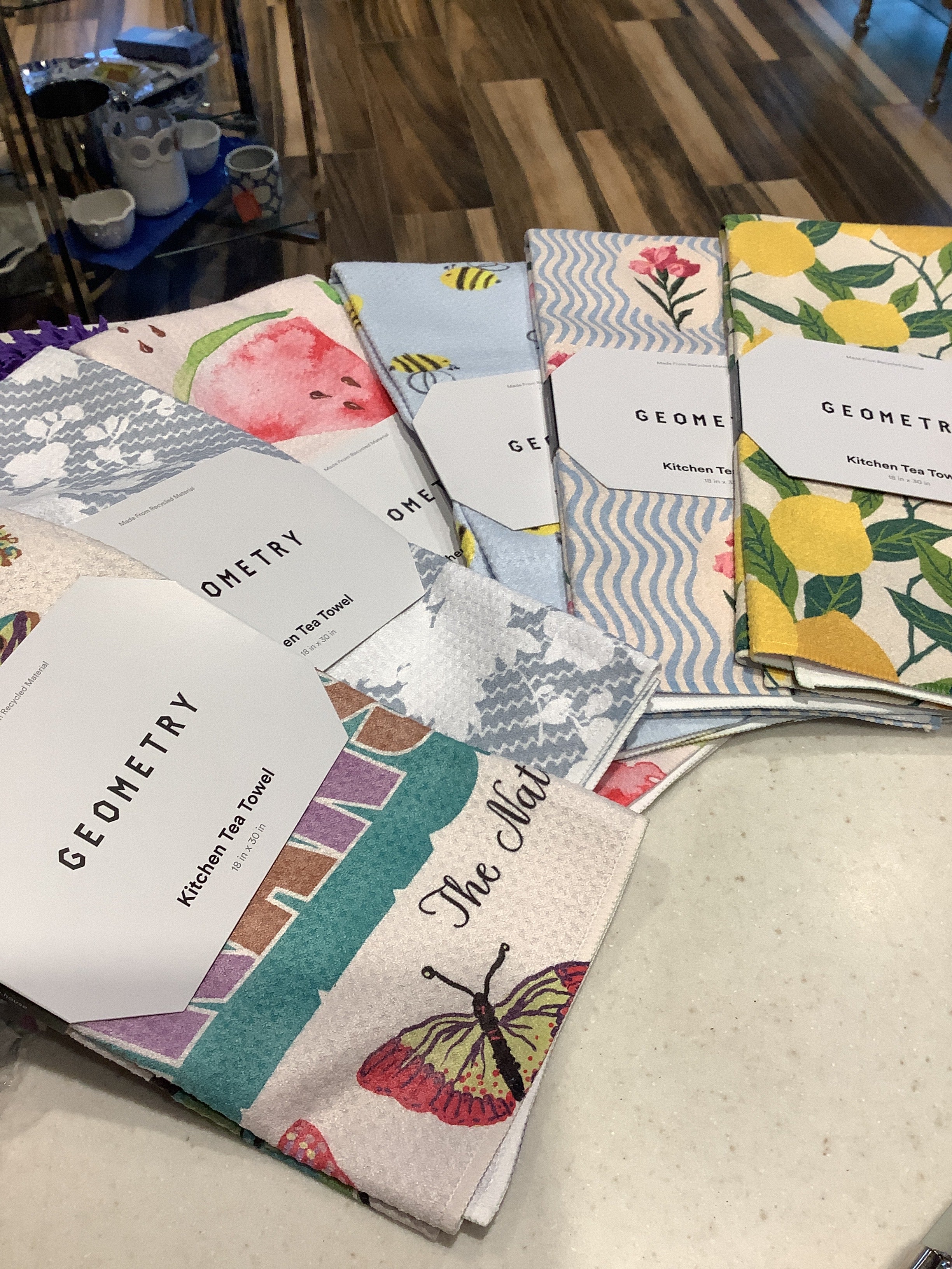 Geometry Kitchen Tea Towel