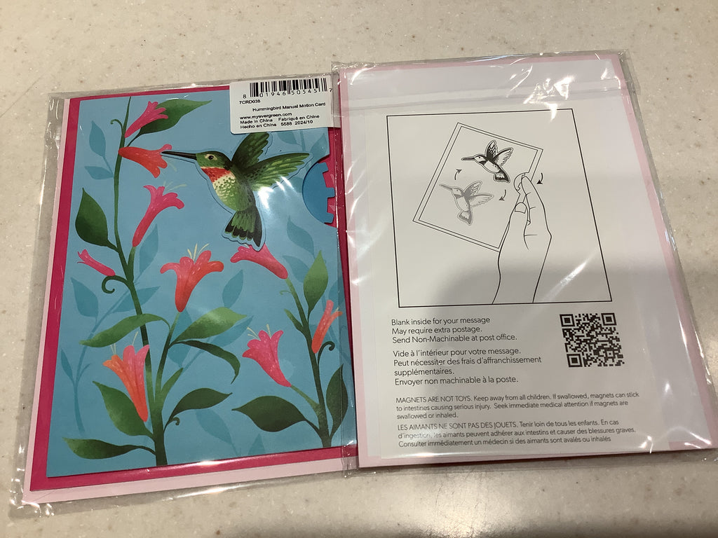 Manual Motion cards