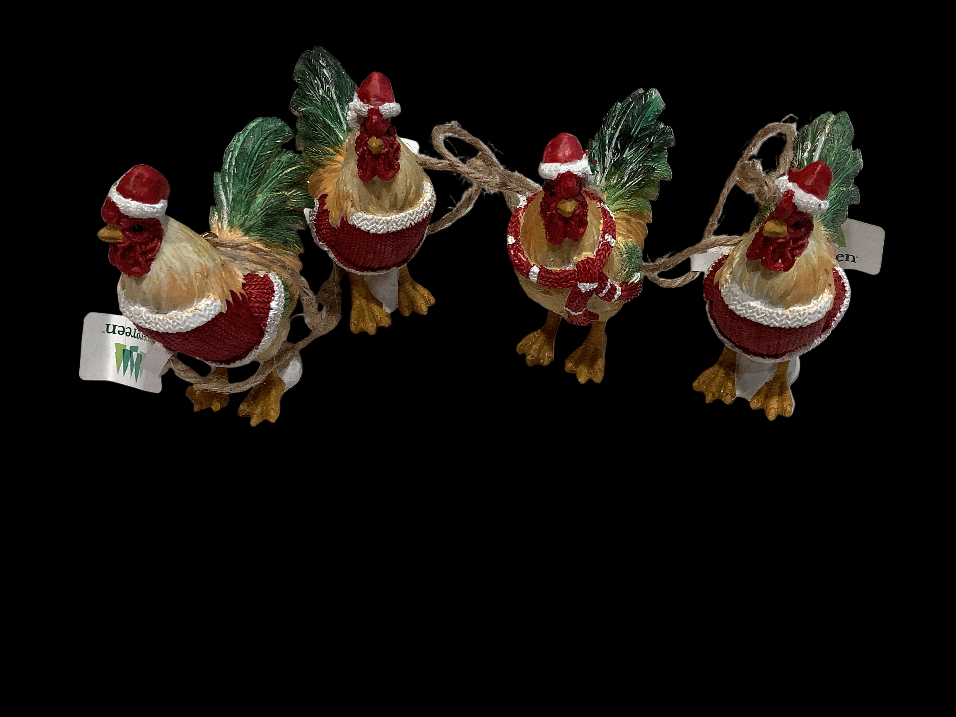 Rooster ornaments