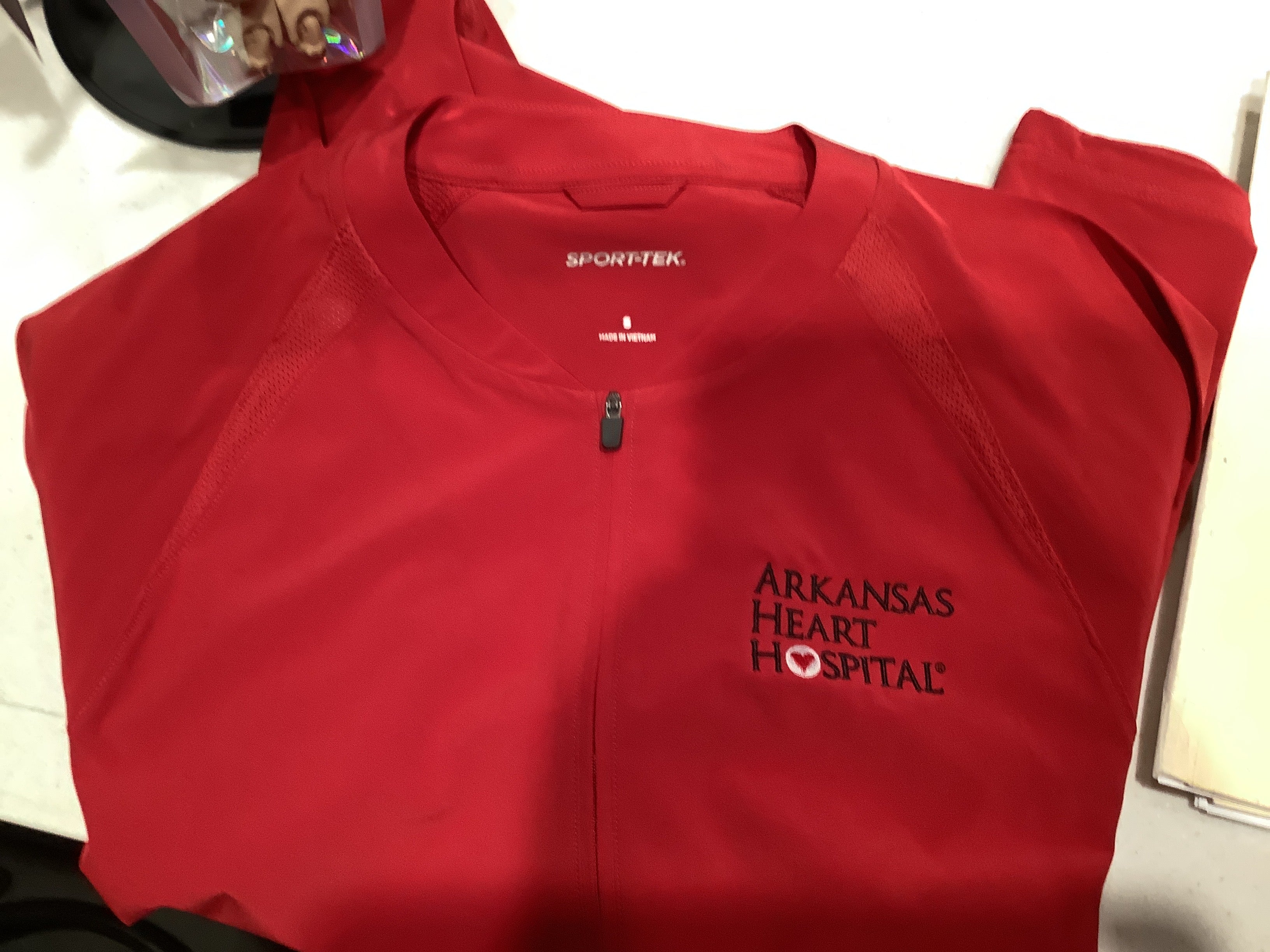 AHH 1/4 zip SS wind shirt
