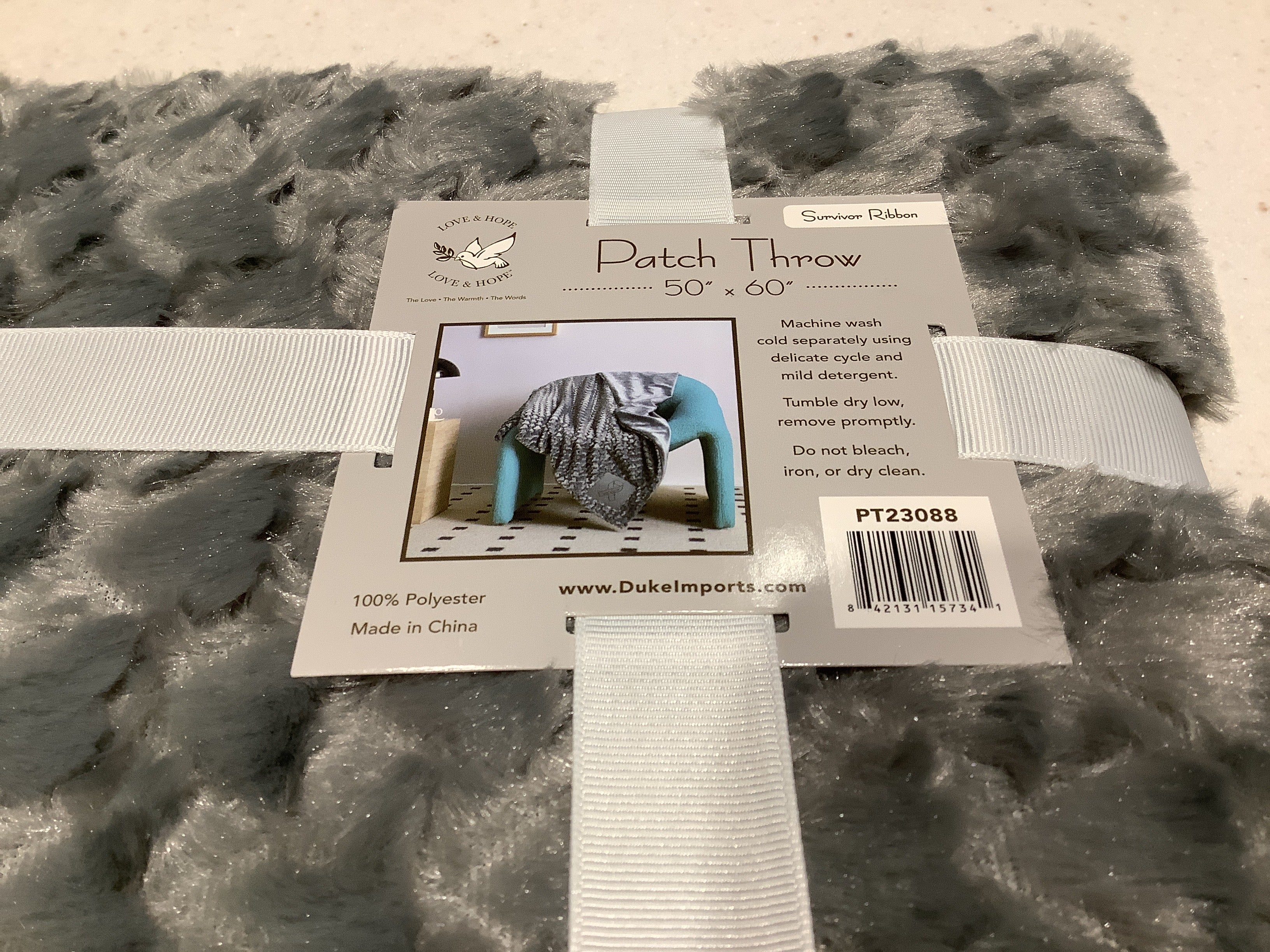 Love & Hope Patch Throw