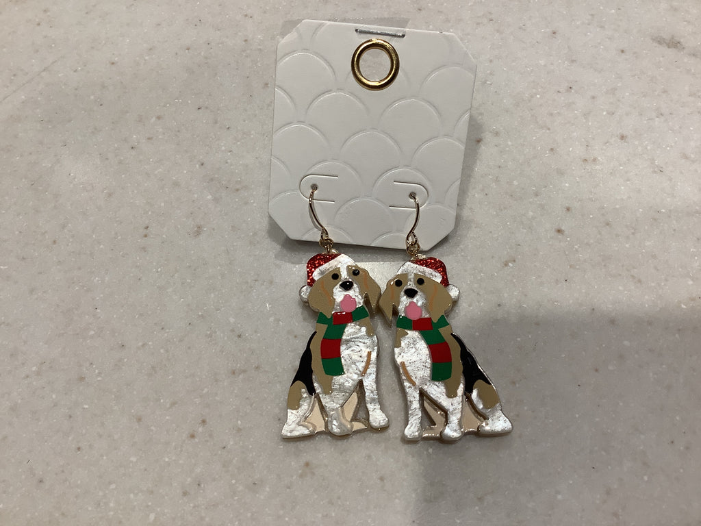 Christmas earrings
