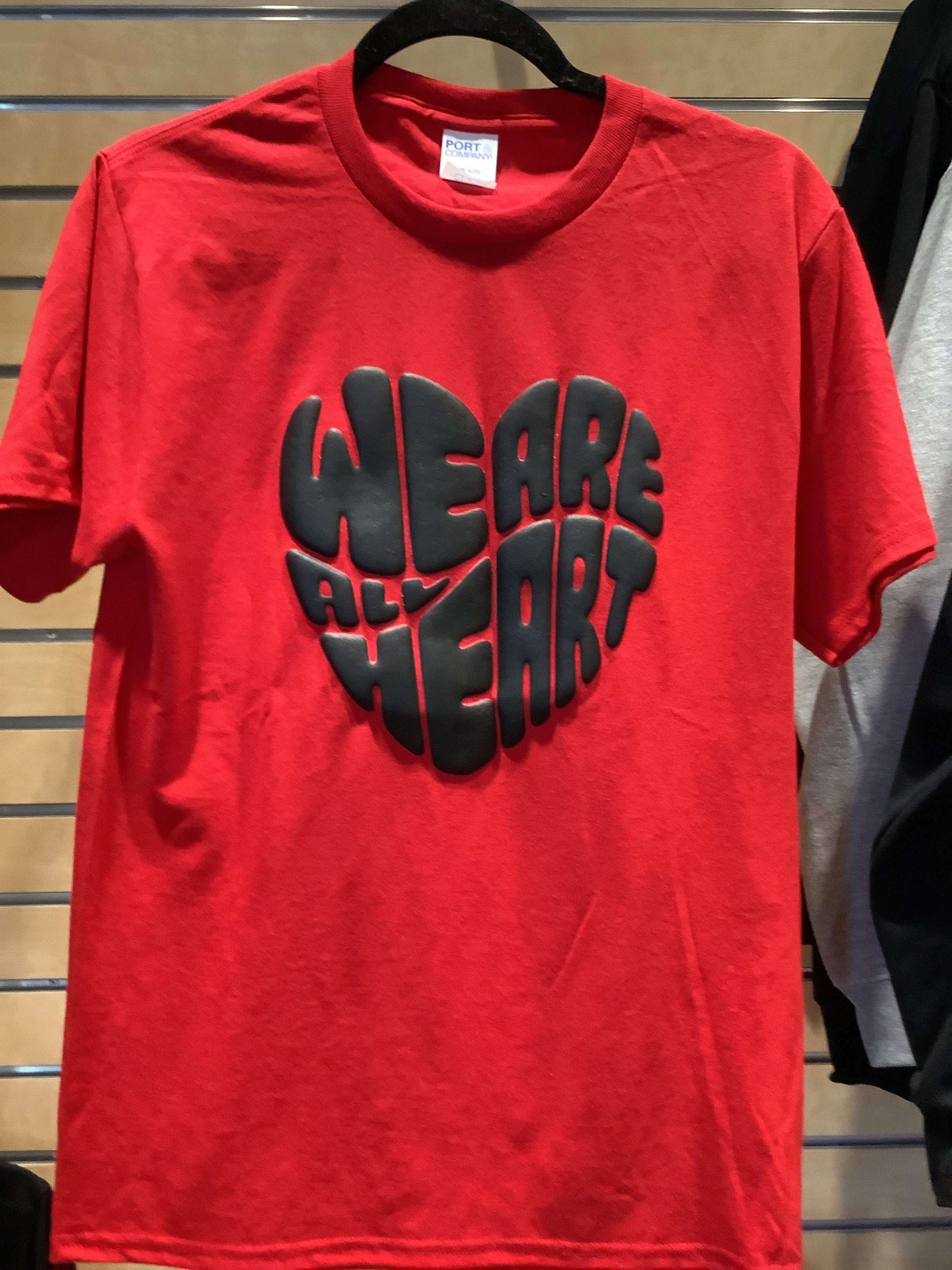 AHH We are all Heart red T-Shirts