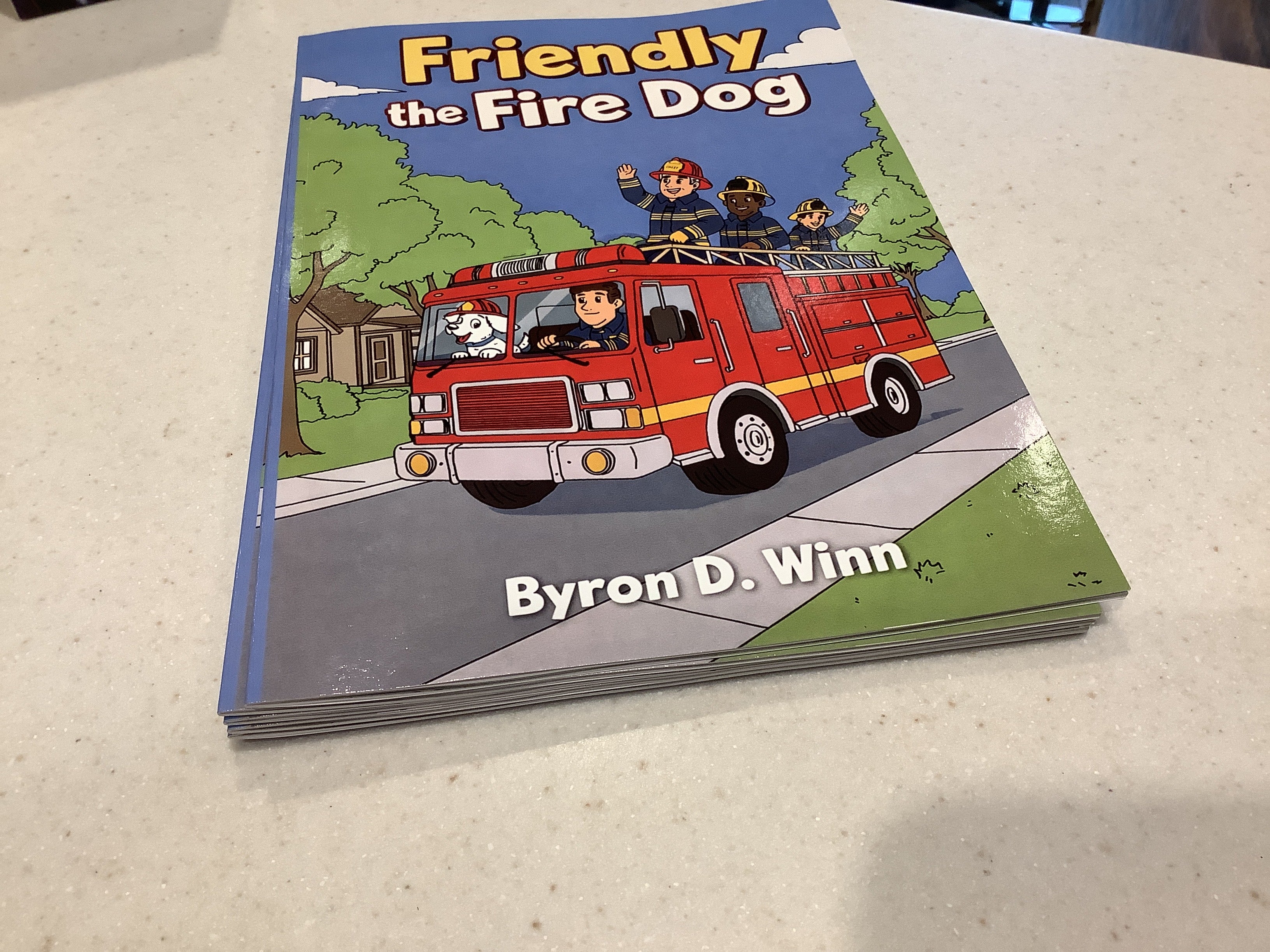 Friendly the Fire Dog