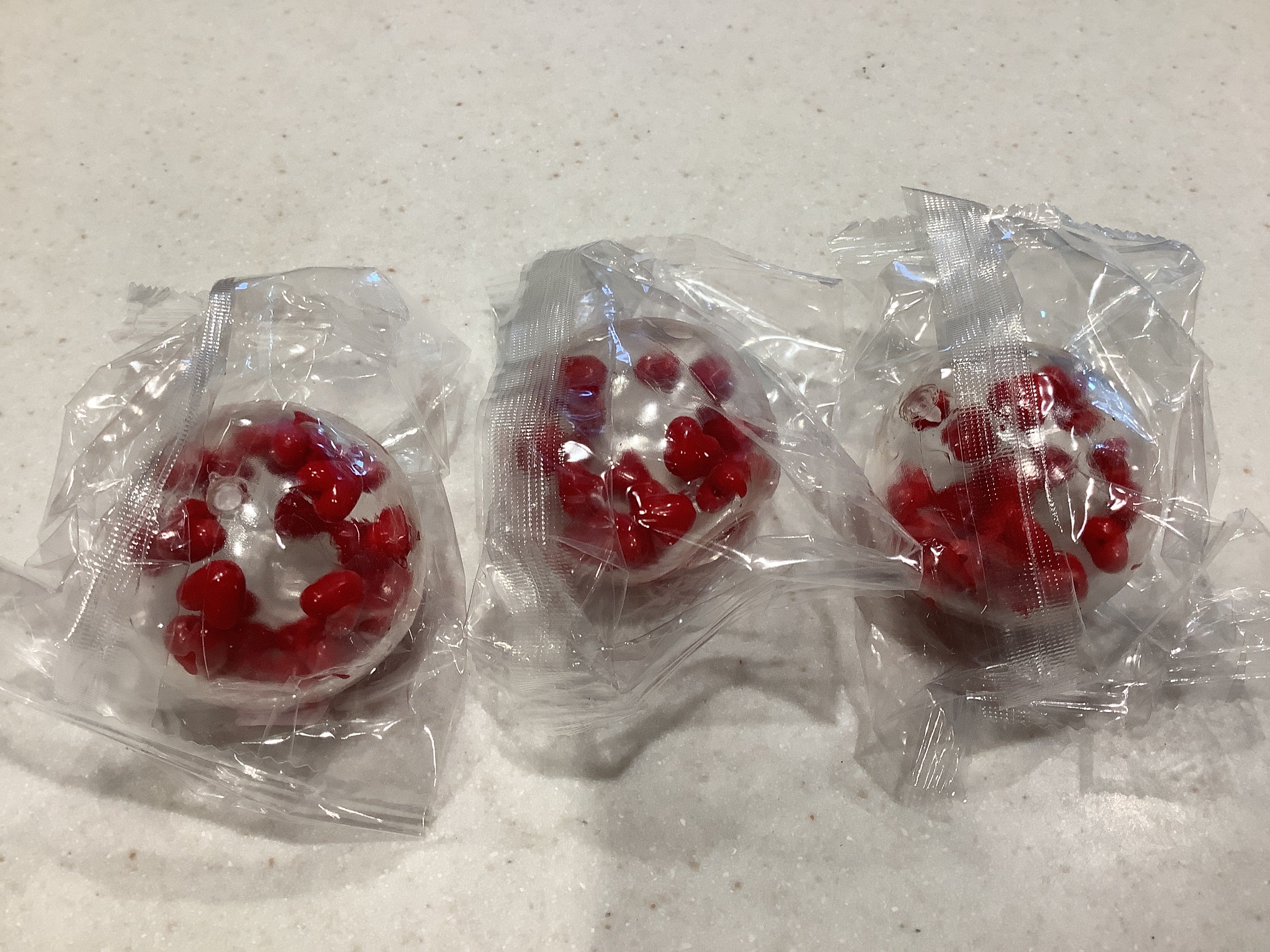 Squishy Heart Balls