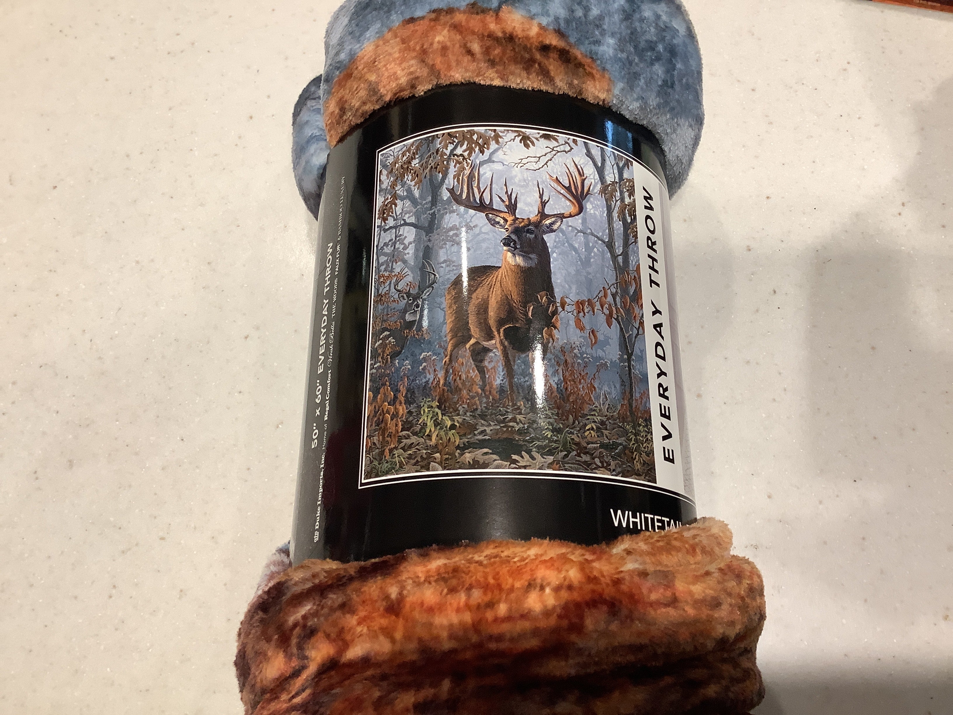 Regal Comfort Whitetail Buck throw