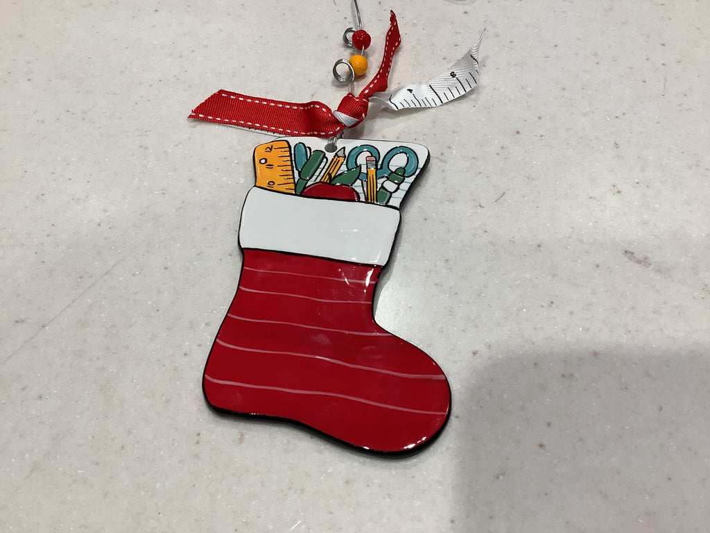 Ceramic Christmas ornaments