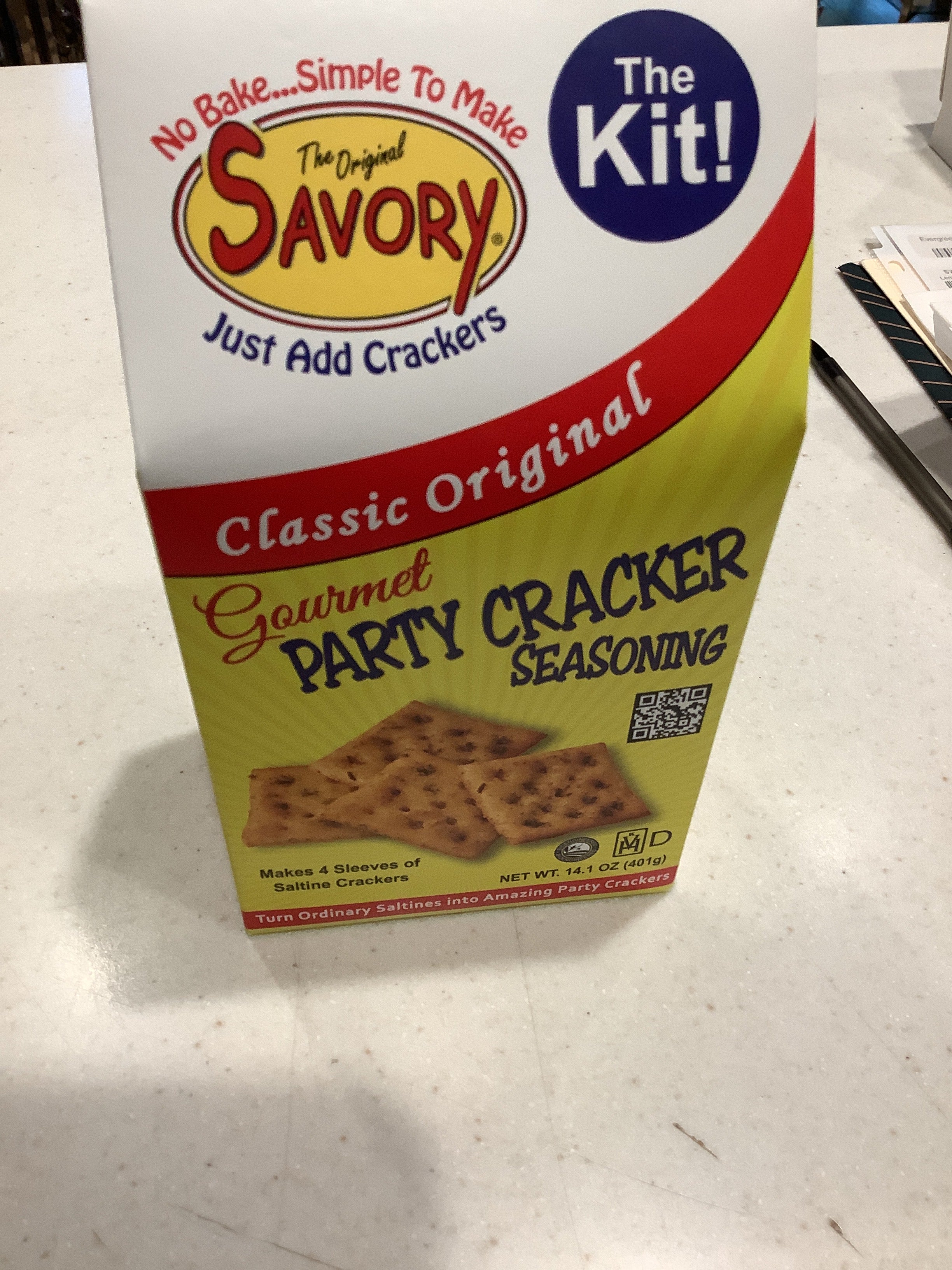 Savory Gourmet Party Cracker Seasoning Kit
