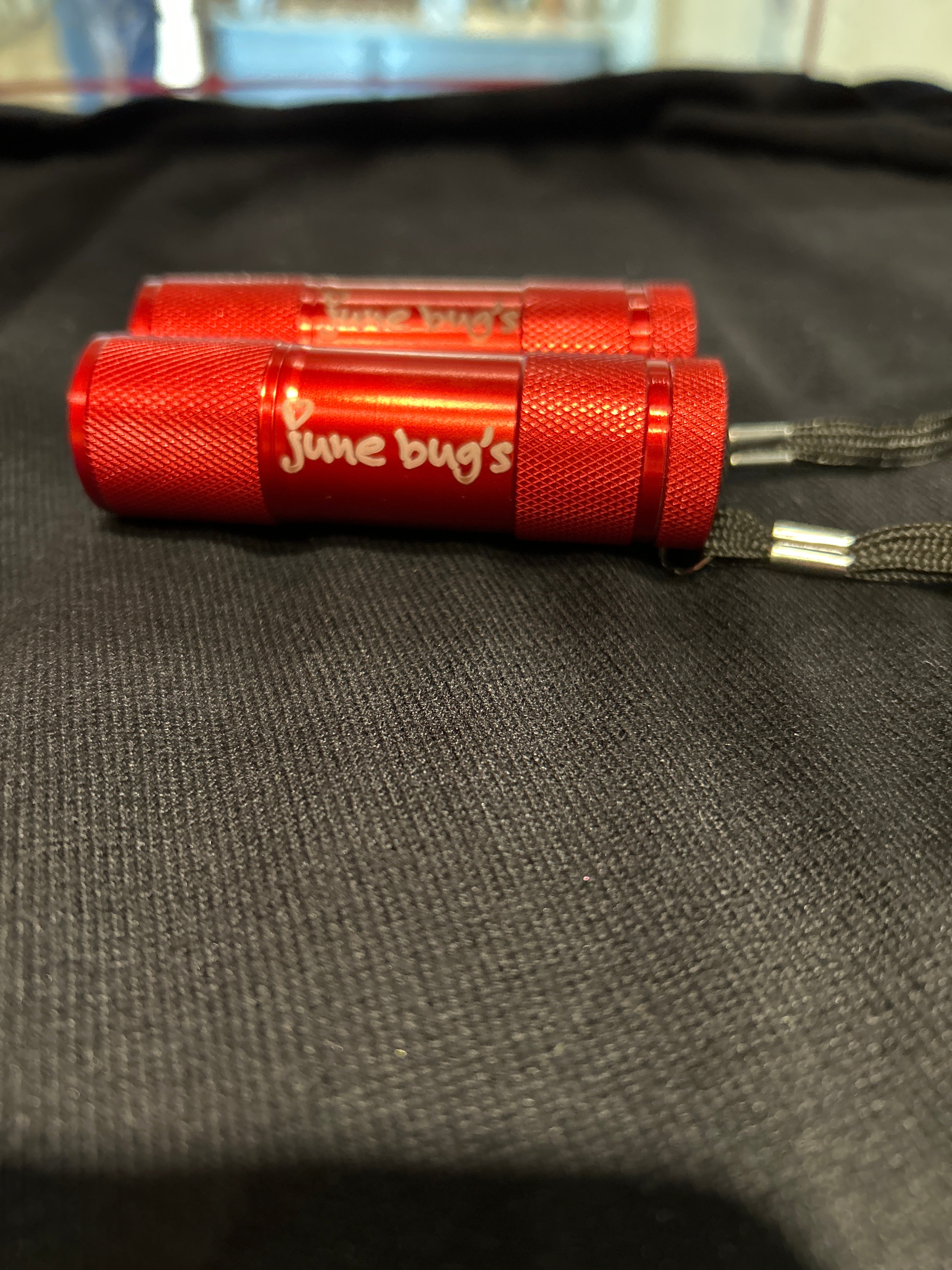 June Bug’s Red Mini Flashlight