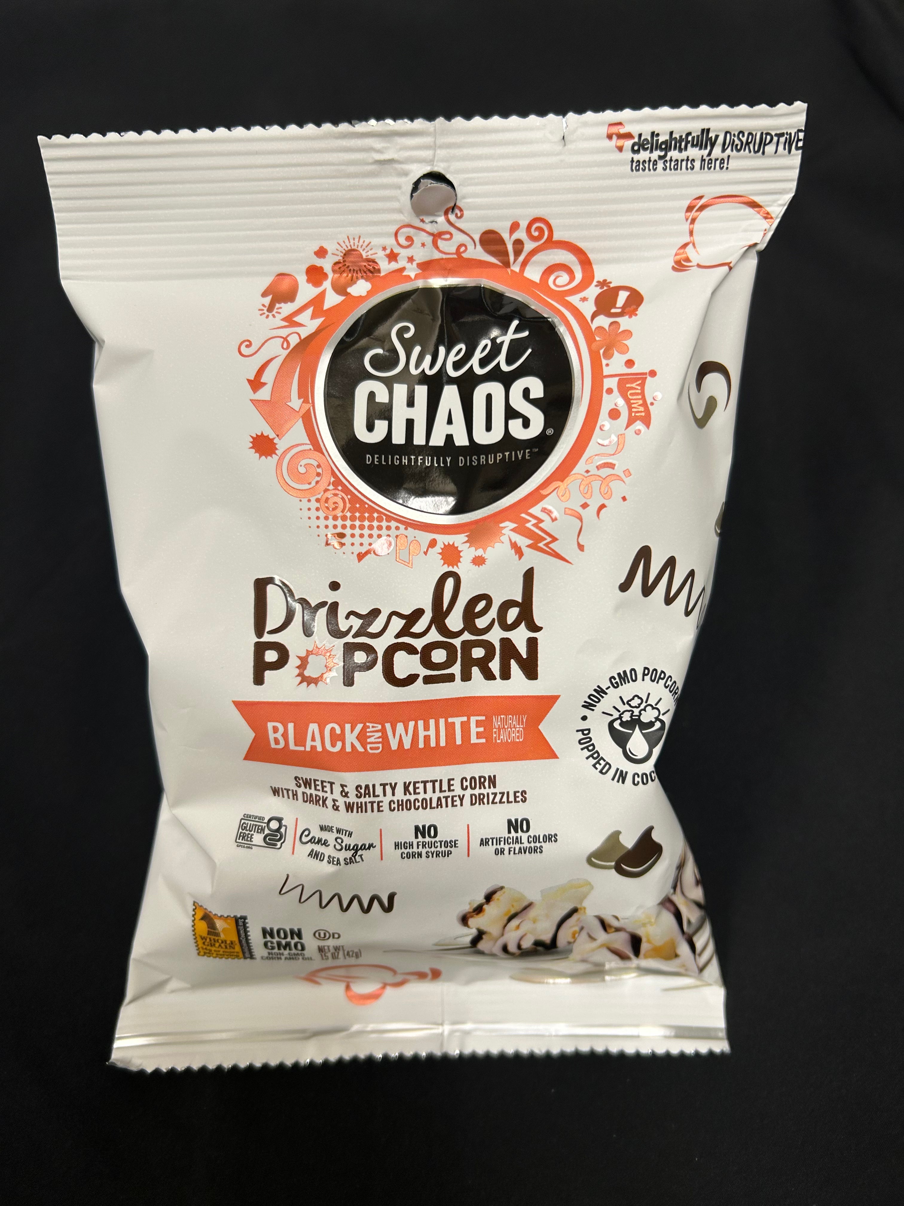 Sweet Chaos Drizzled Popcorn