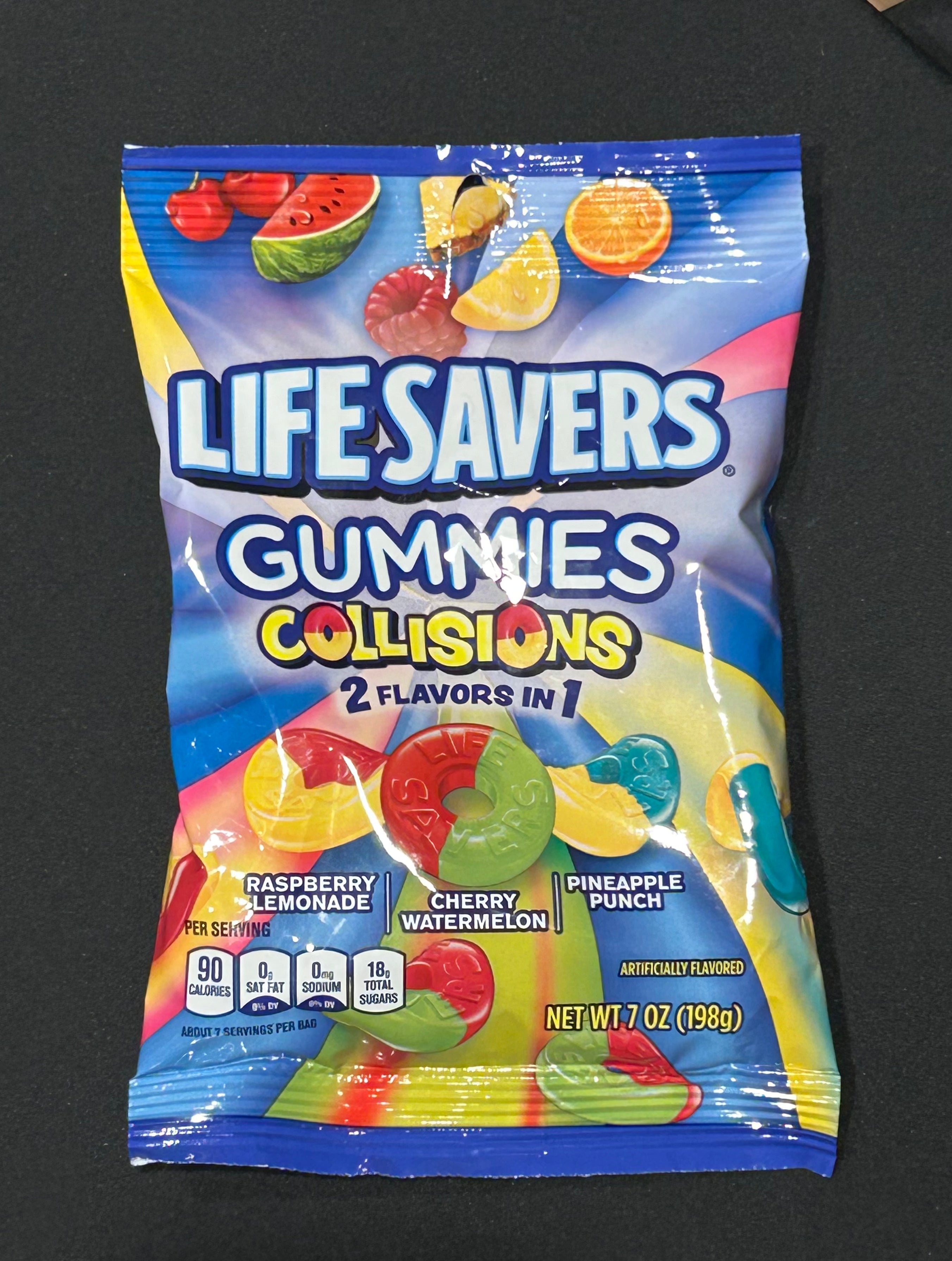 Lifesaver Gummies Collisions
