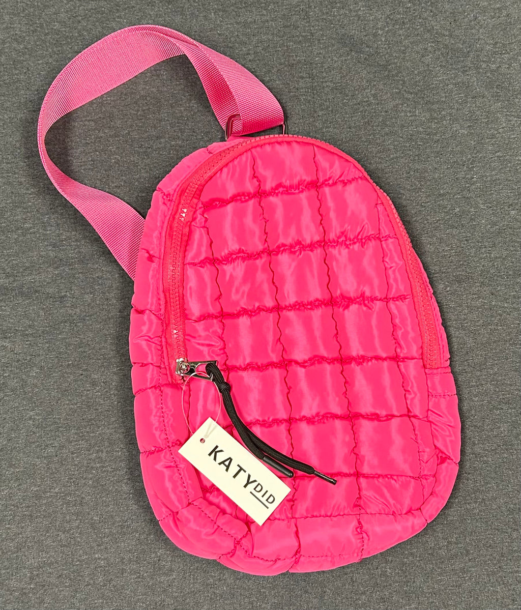 Katydid Puffer Small Crossbody Bag