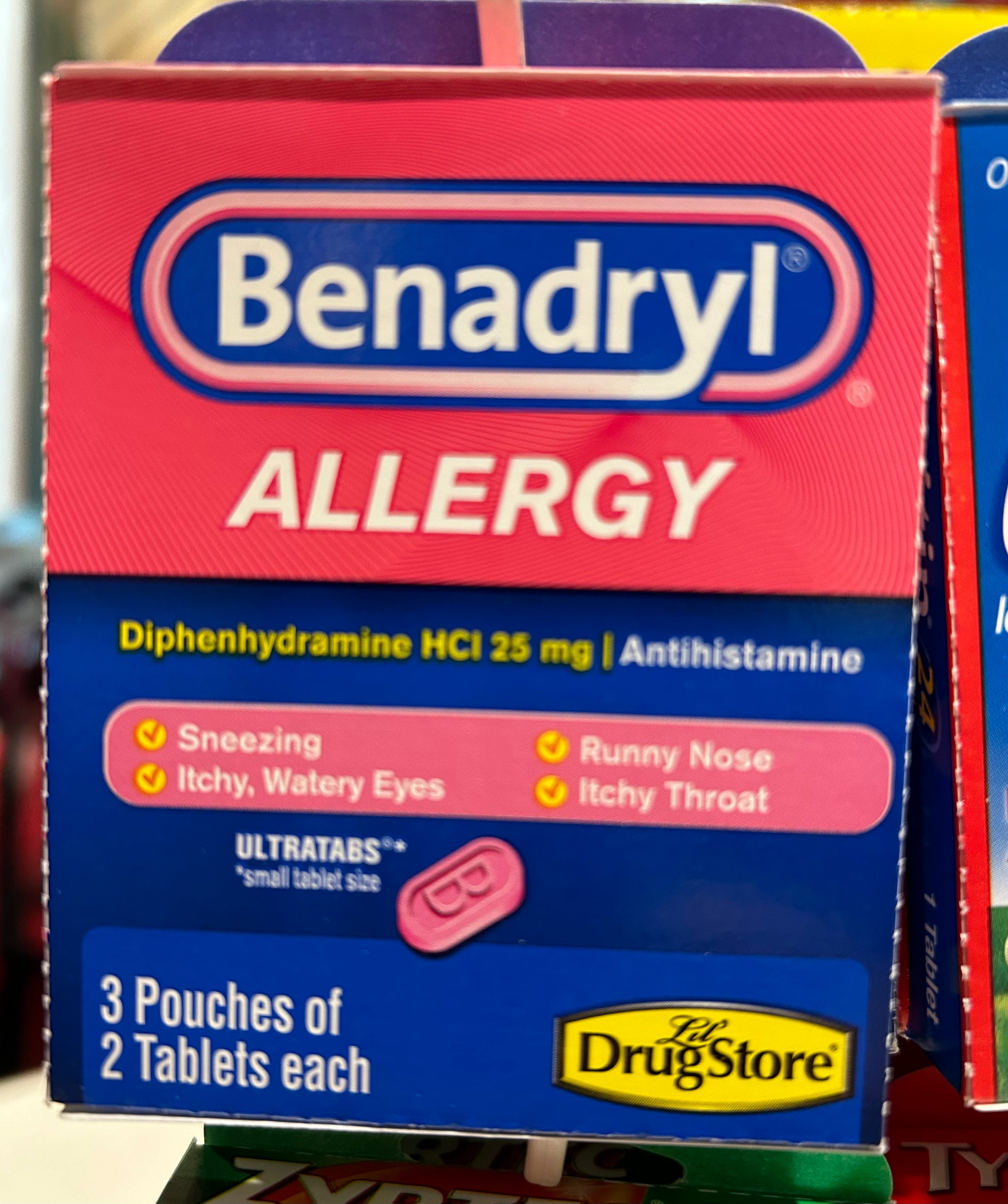 Benadryl Allergy