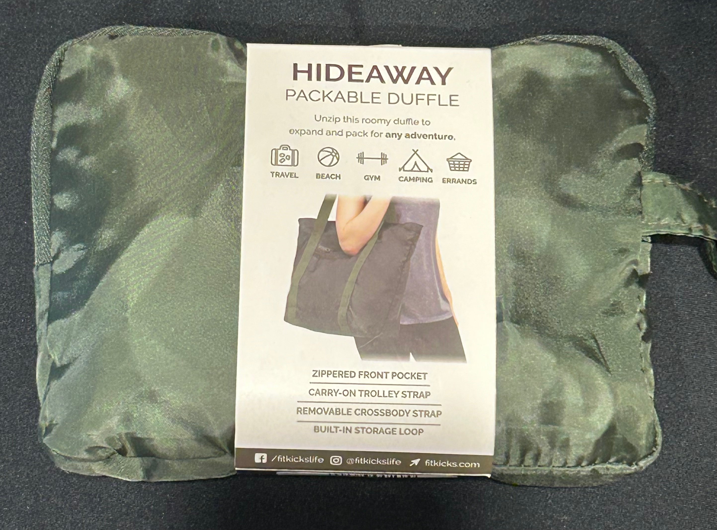 Fitkicks Hideaway Duffle