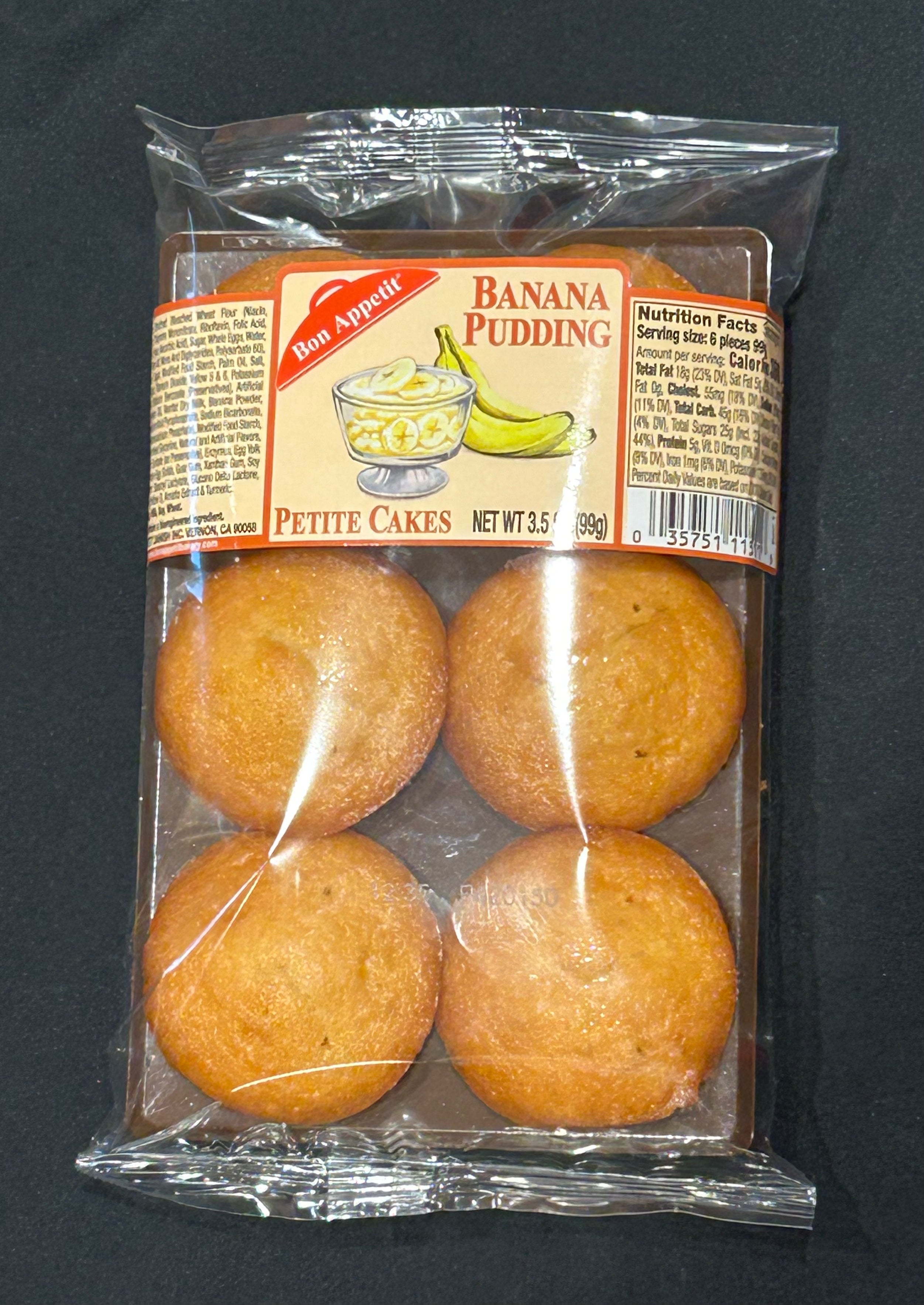 Banana Pudding Petite Cakes