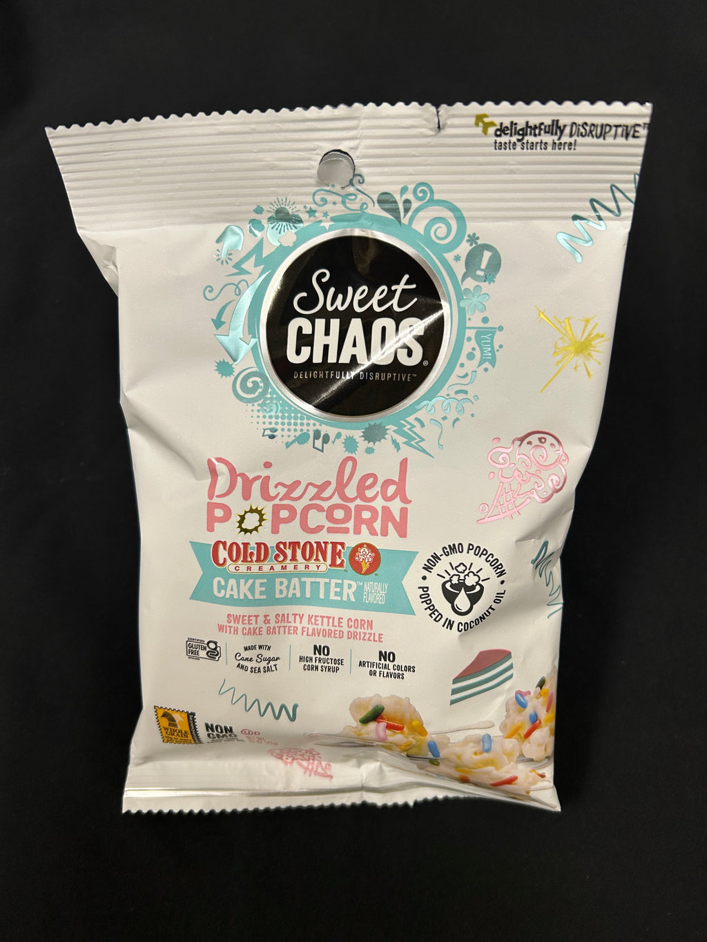 Sweet Chaos Drizzled Popcorn