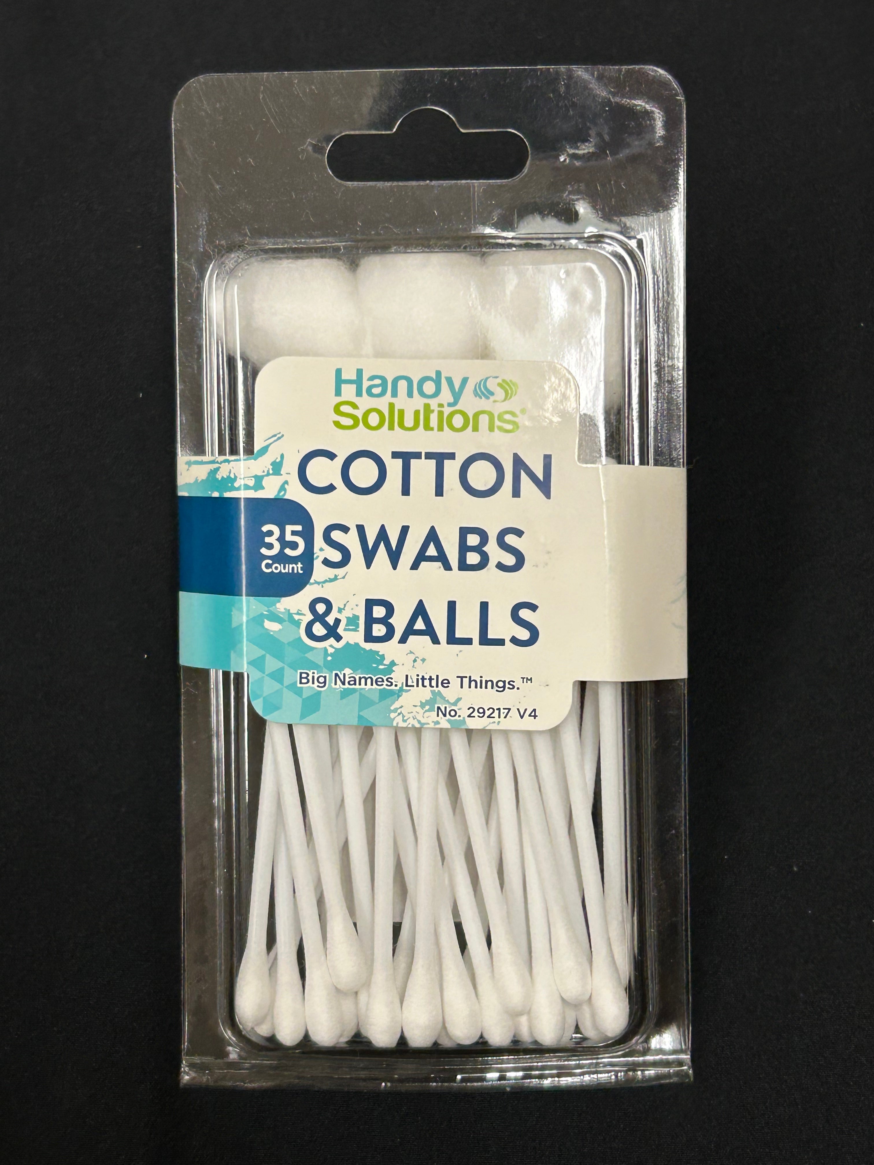 Cotton Swabs and Balls