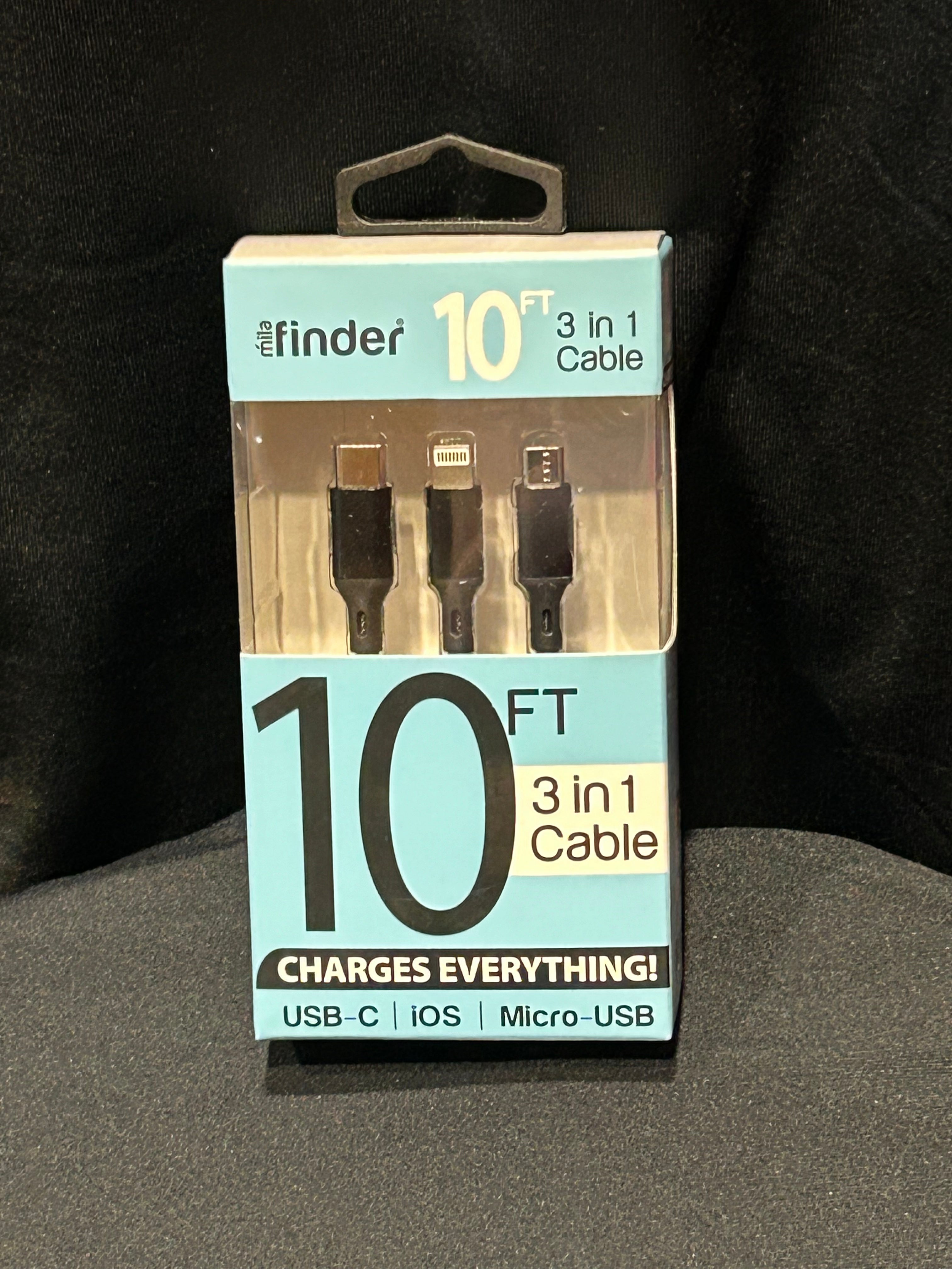 Mila 3-in-1 10ft Cable