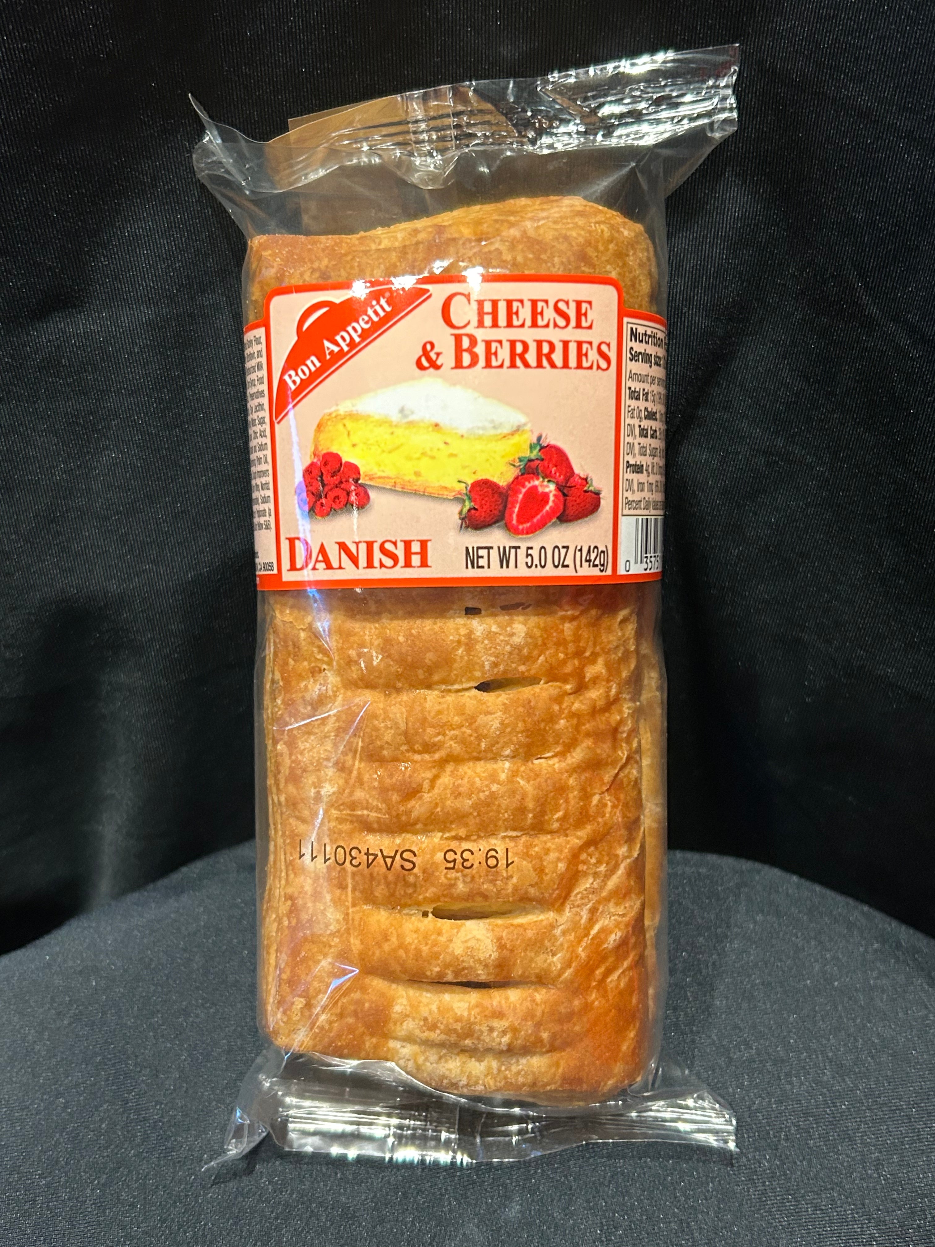 BA Cheese/Berry Danish
