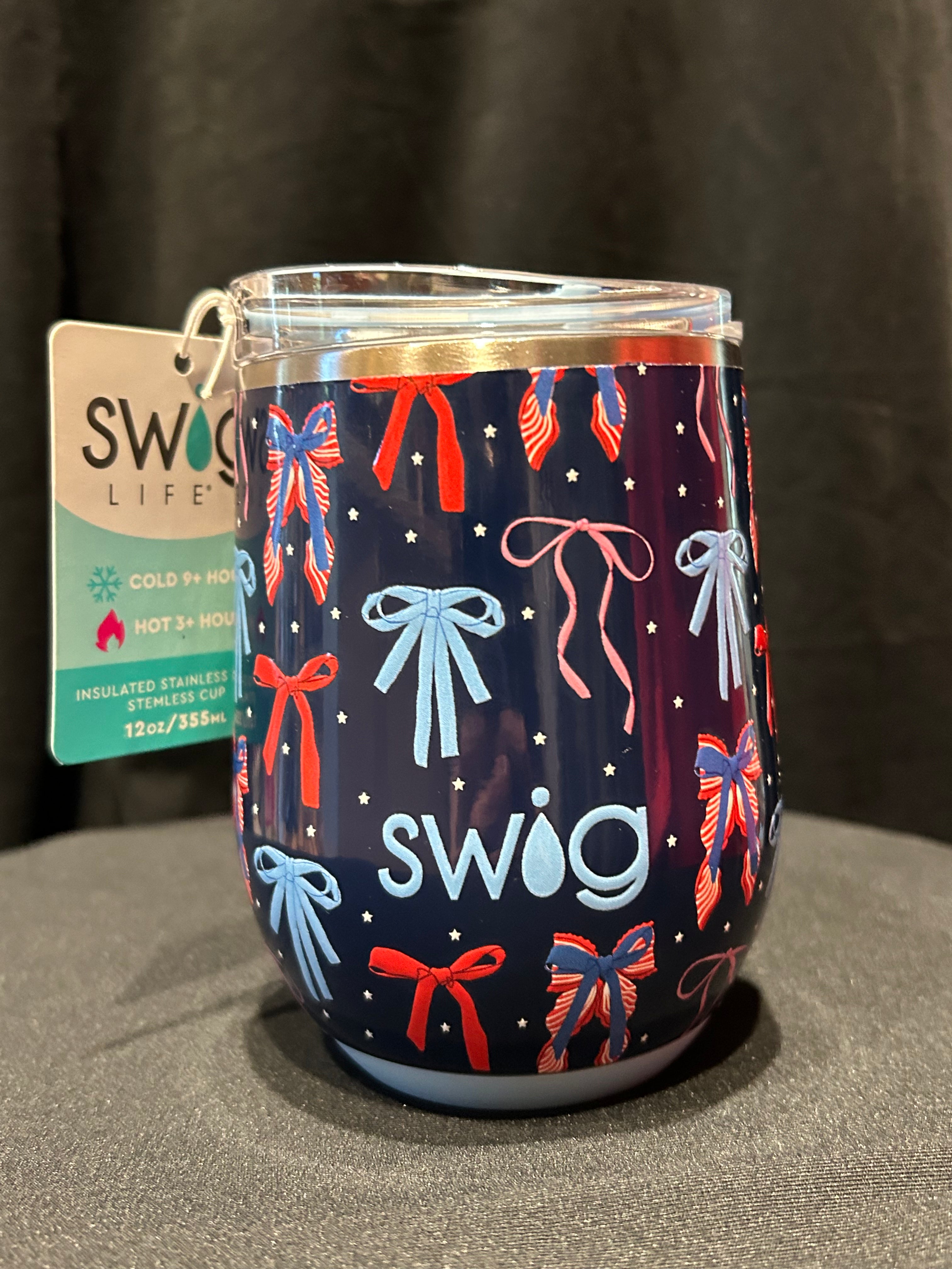SWIG 12oz Stemless Cup