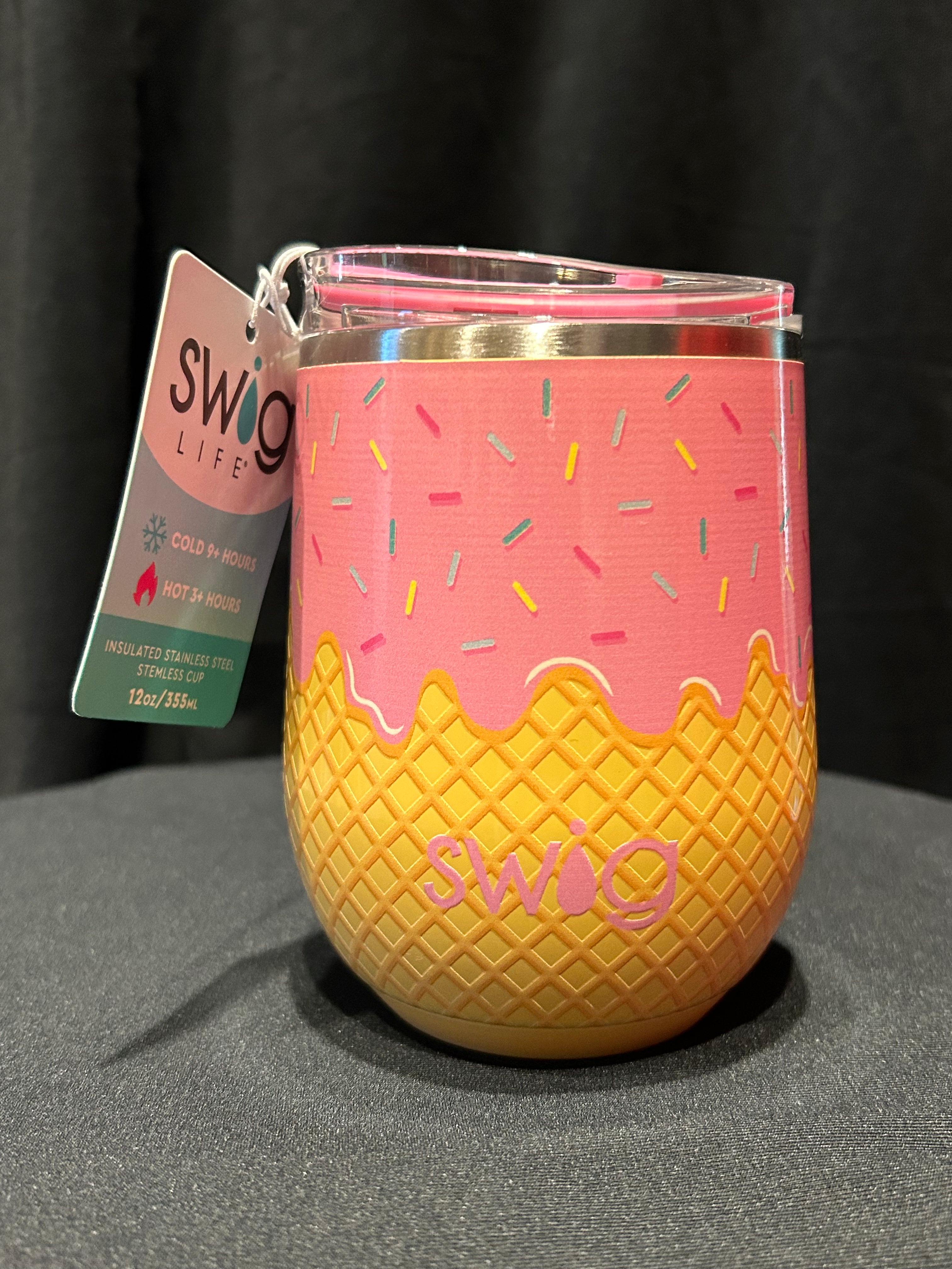 SWIG 12oz Stemless Cup