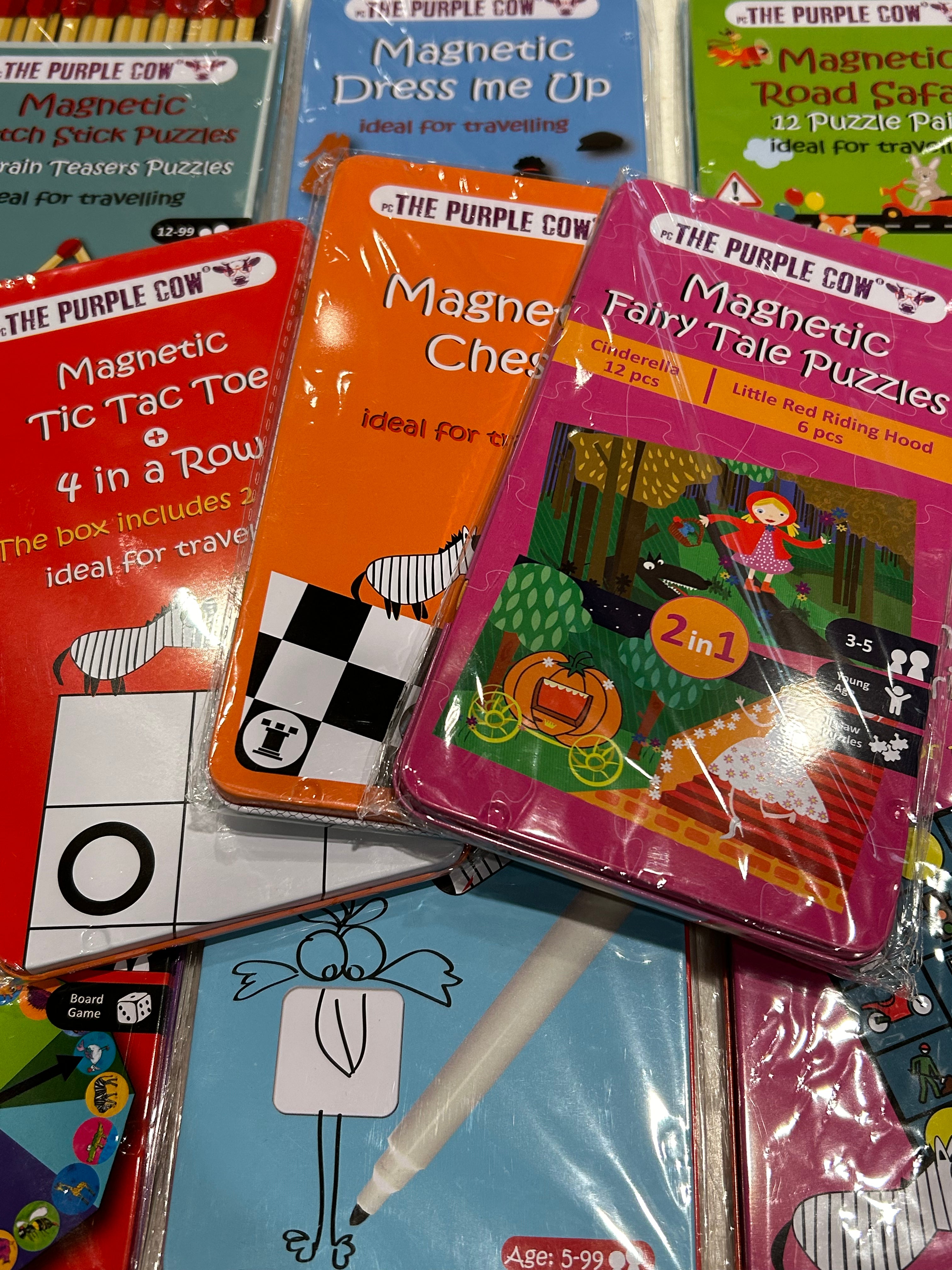 Purple Cow Magnetic Games