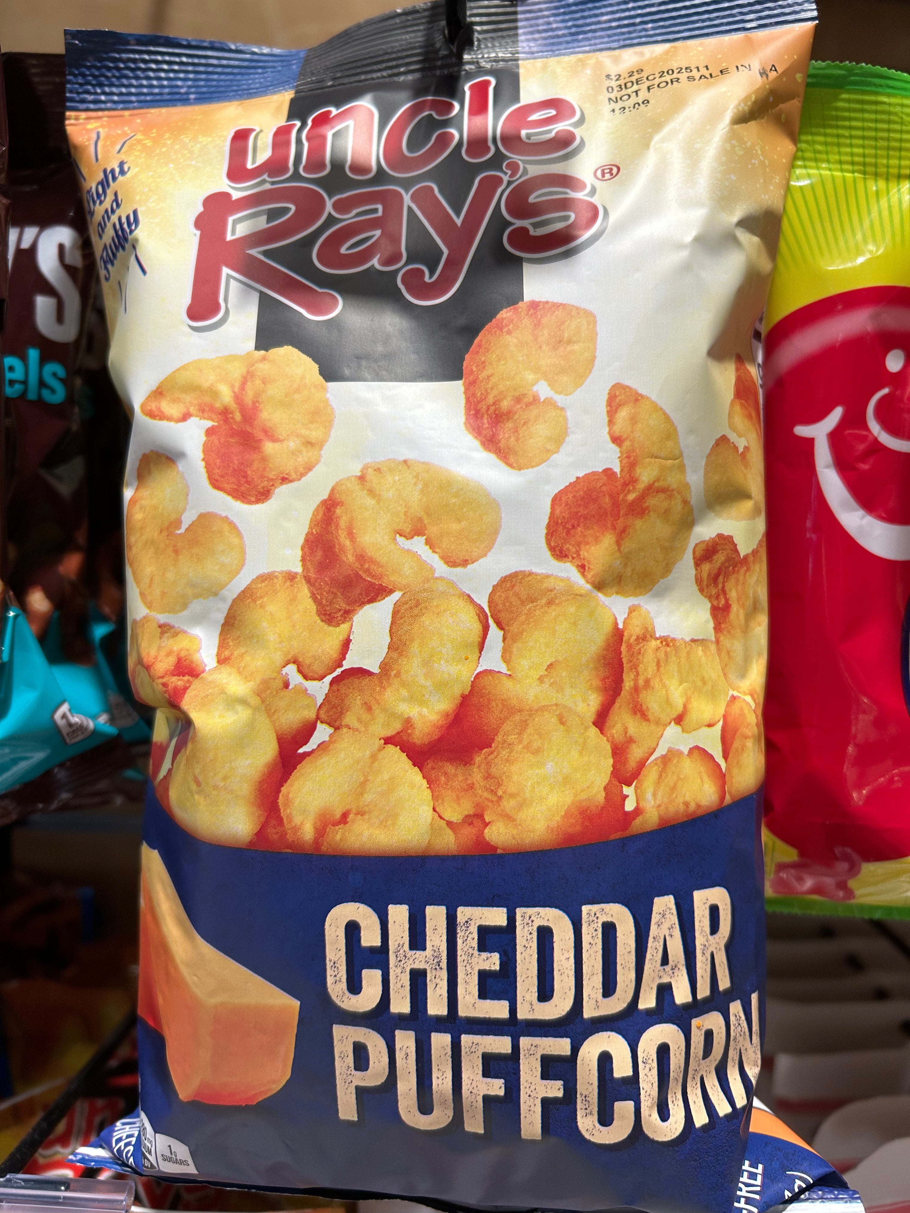 Uncle Ray’s Cheddar Puffcorn