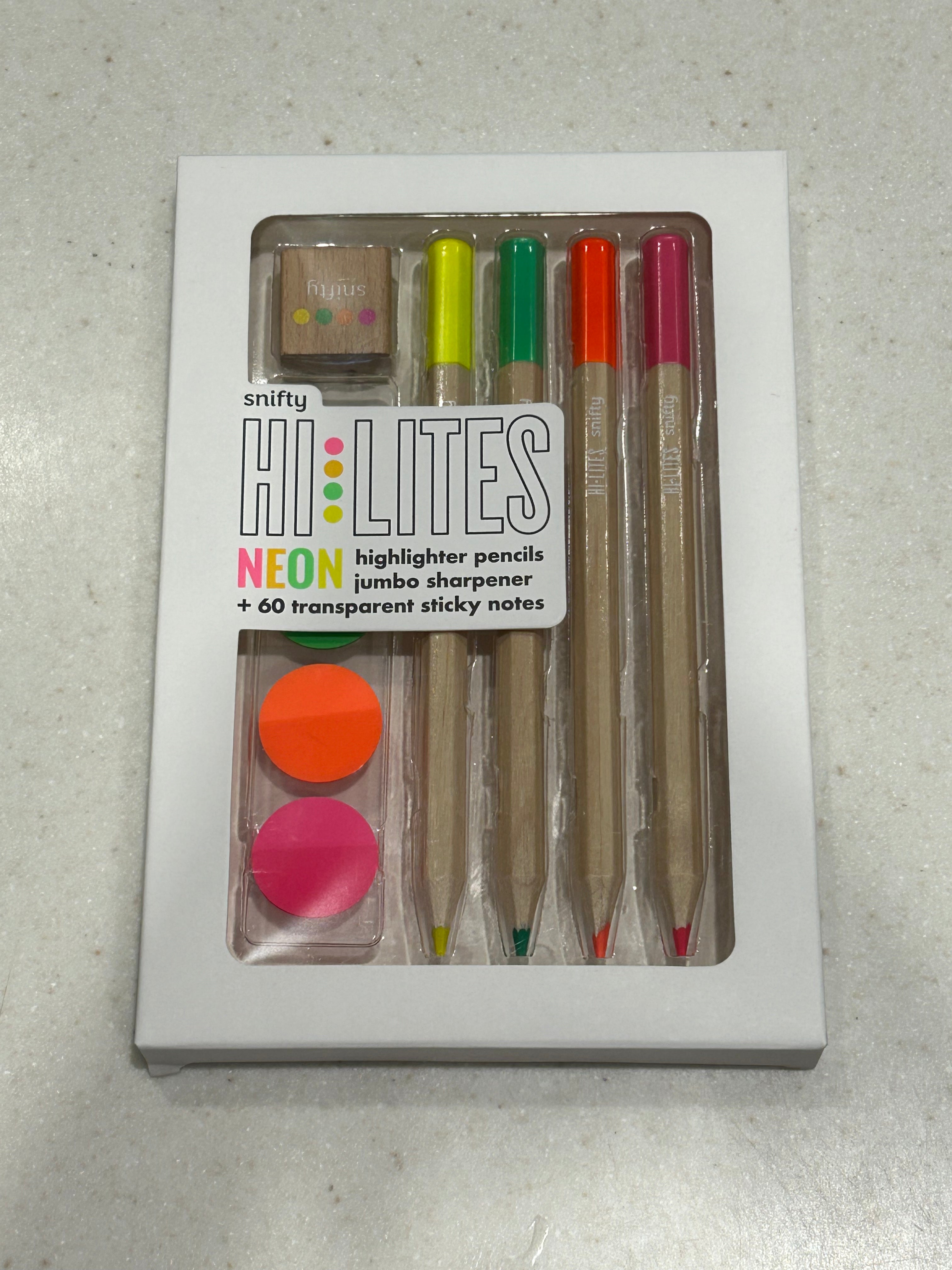 Hi Lights Neon Pencil Set